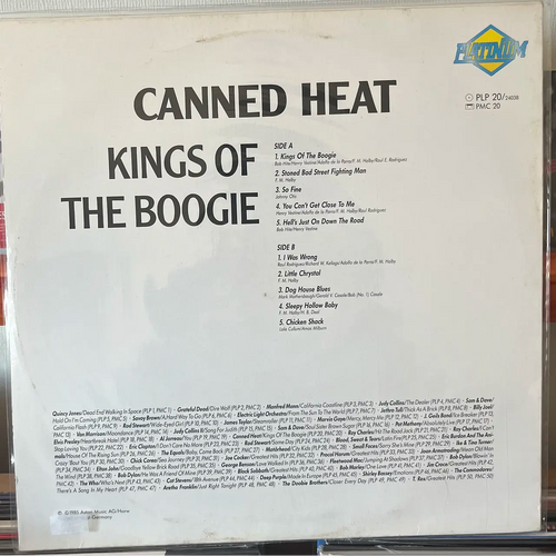 CANNED HEAT Kings of the Boogie