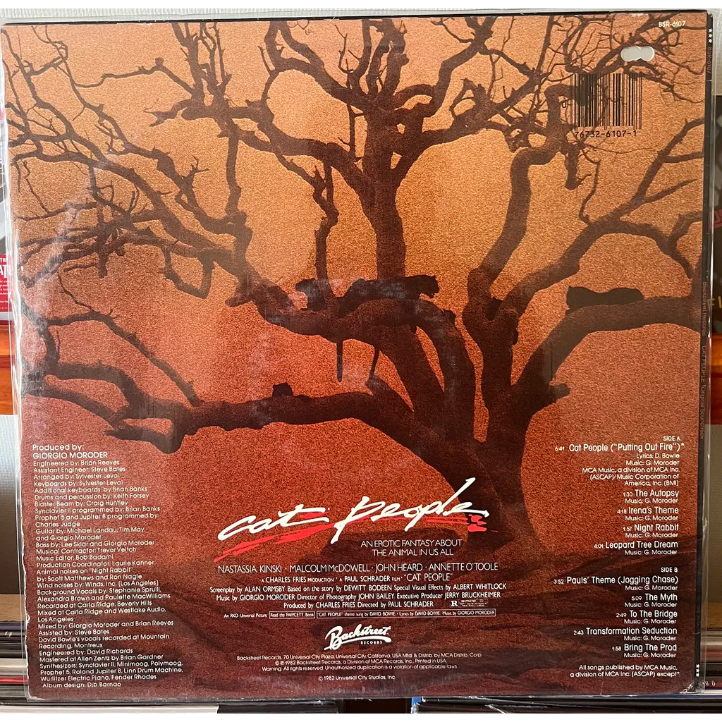 CAT PEOPLE Original Soundtrack