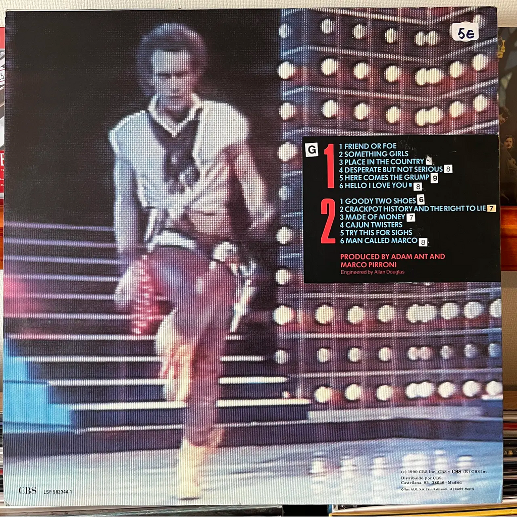 ADAM ANT FRIEND OR FOE