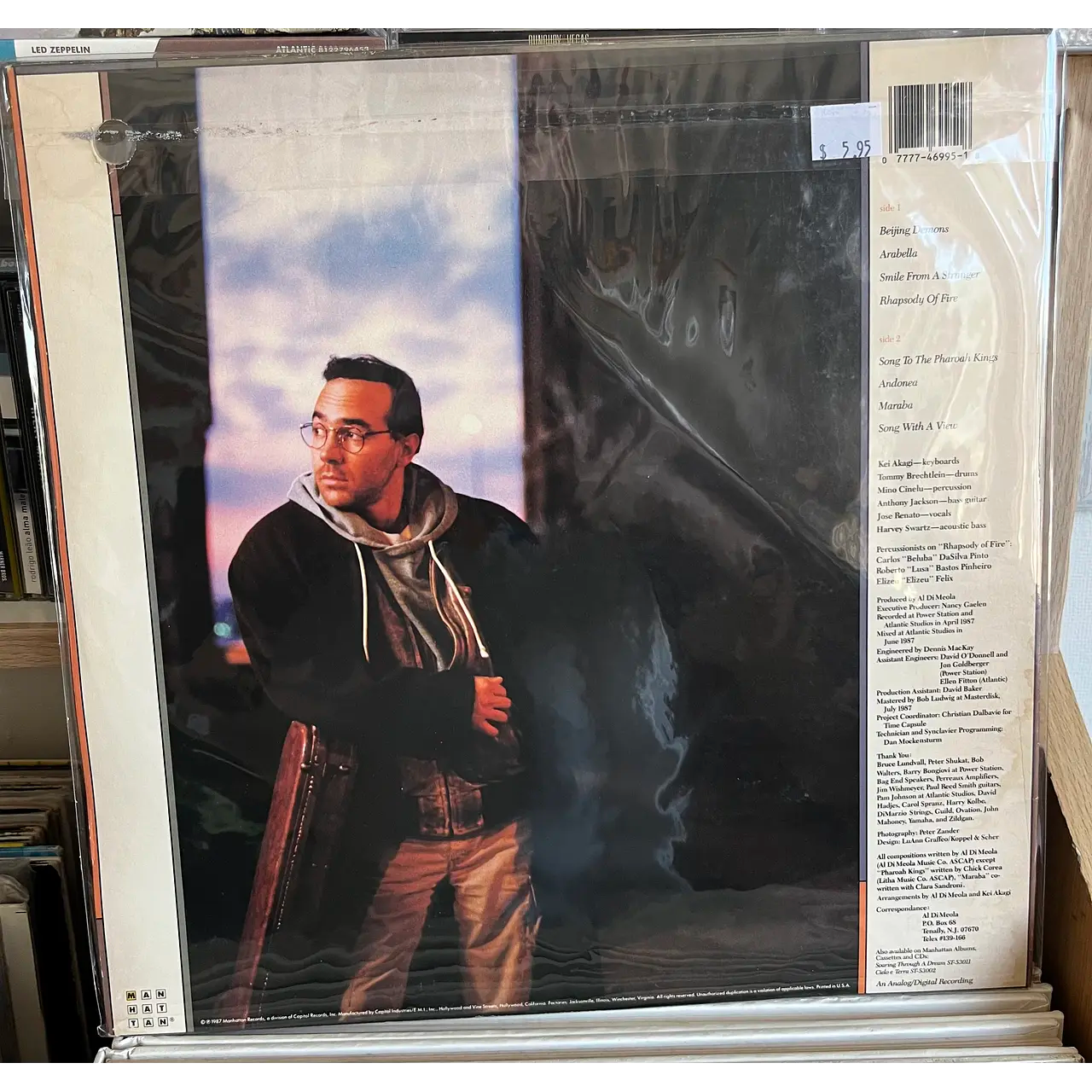 AL DI MEOLA Project Tiramisu