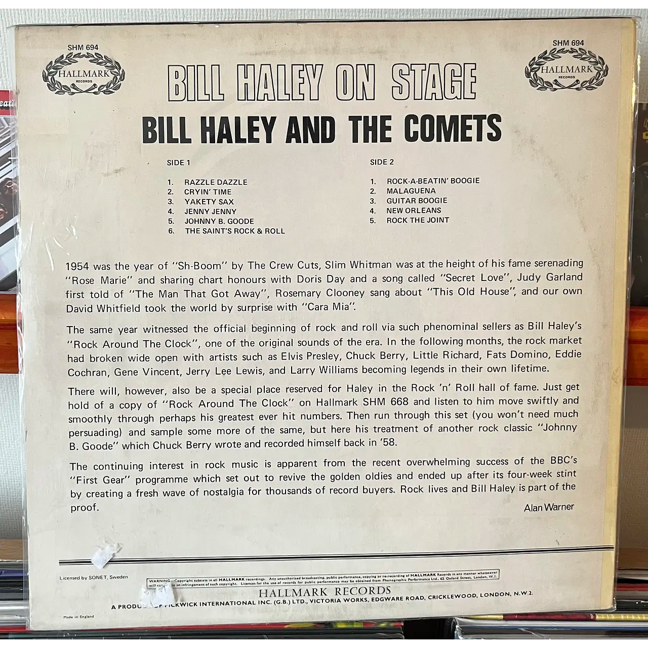 BILL HALEY and The Comets