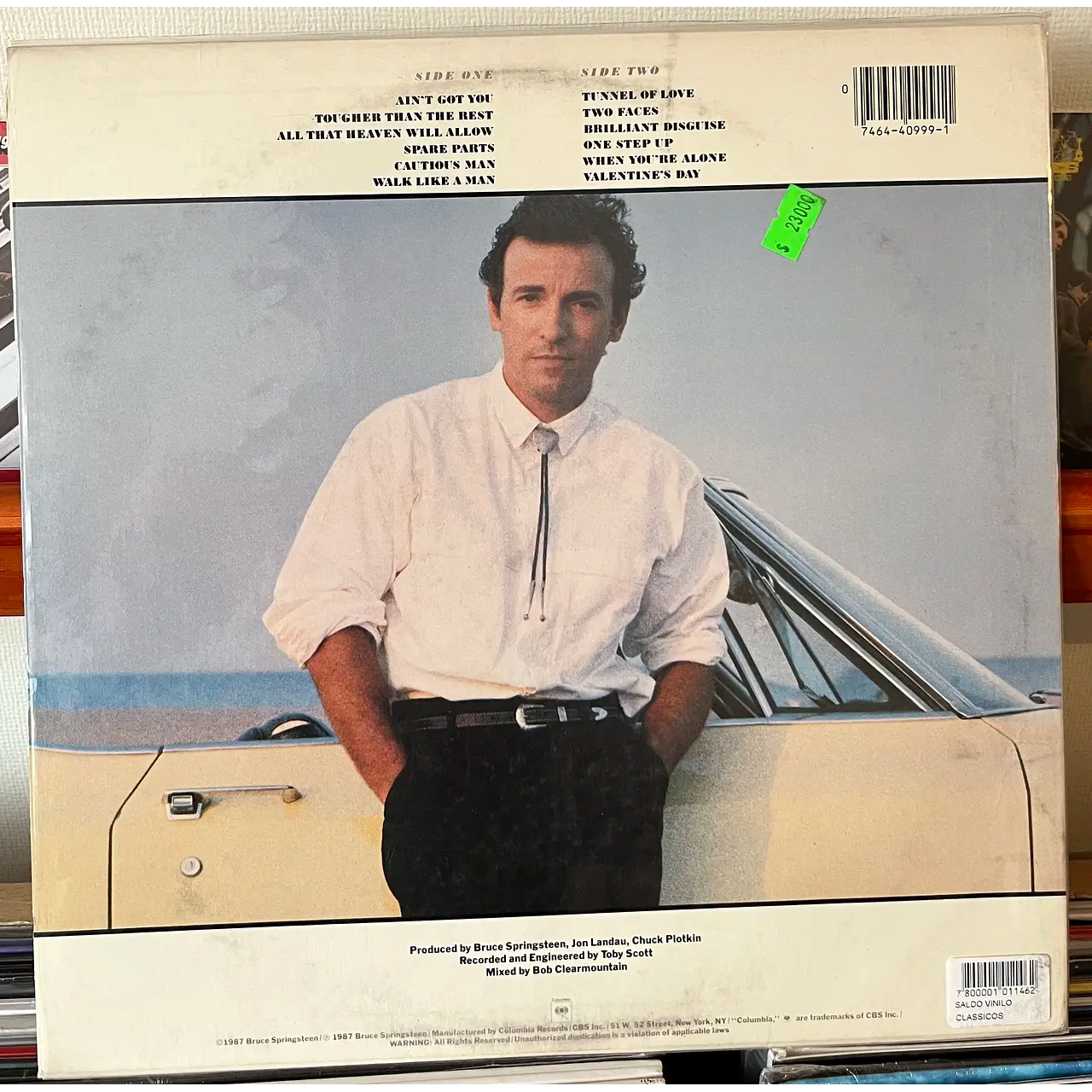 BRUCE SPRINGSTEEN Tunnel of love