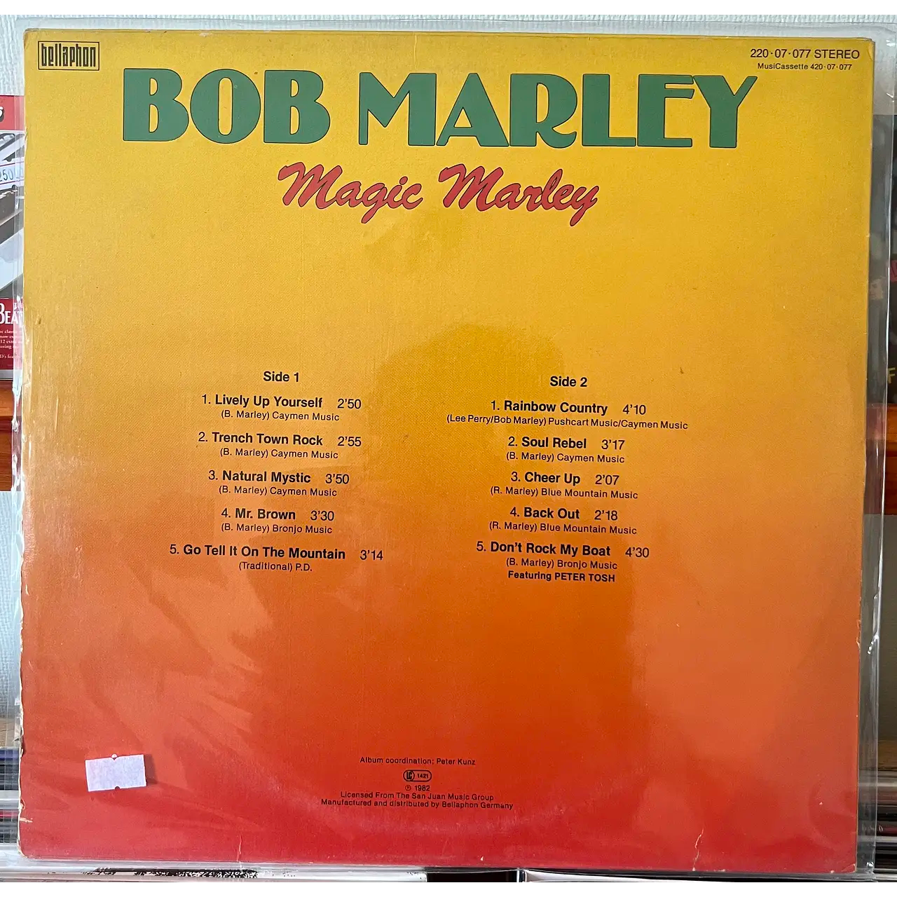 BOB MARLEY Magic Marley