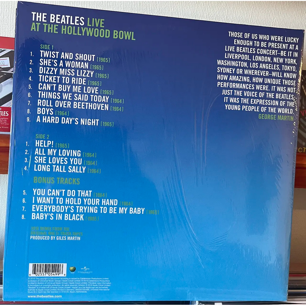 THE BEATLES Live at the Hollywood bowl