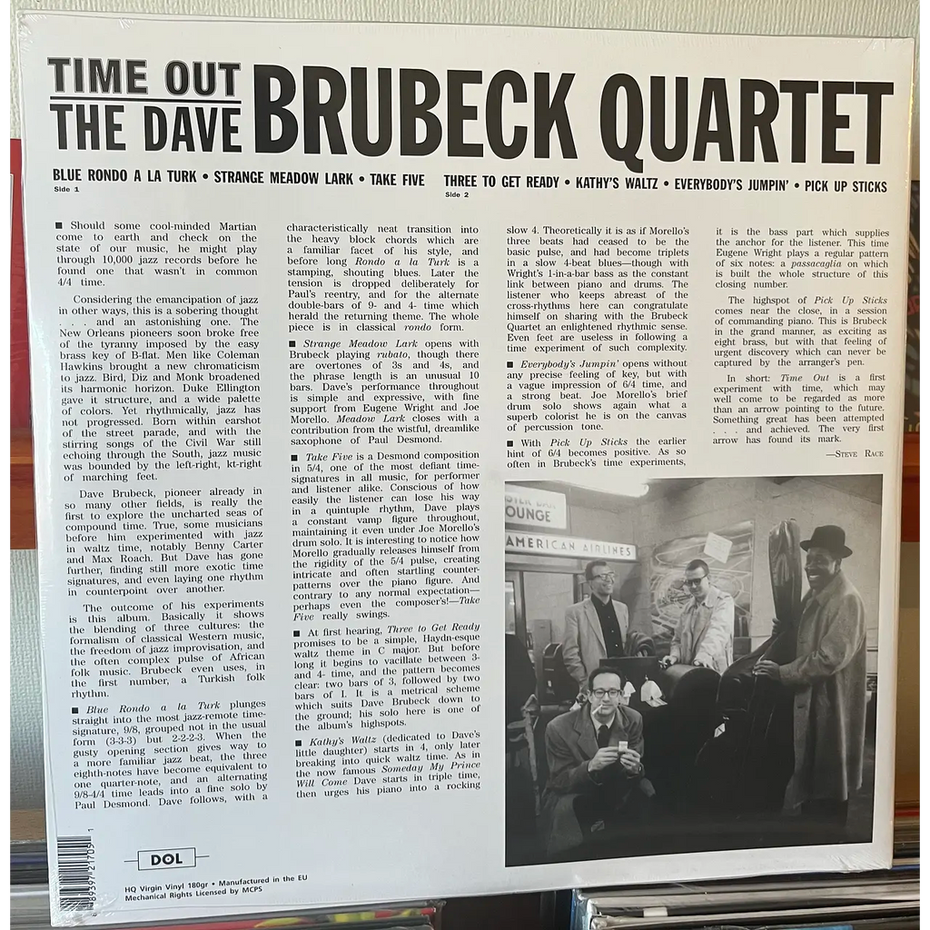 THE DAVE BRUBECK QUARTET "TIME OUT"