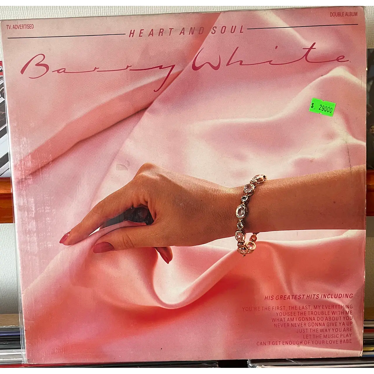 BARRY WHITE Heart and soul