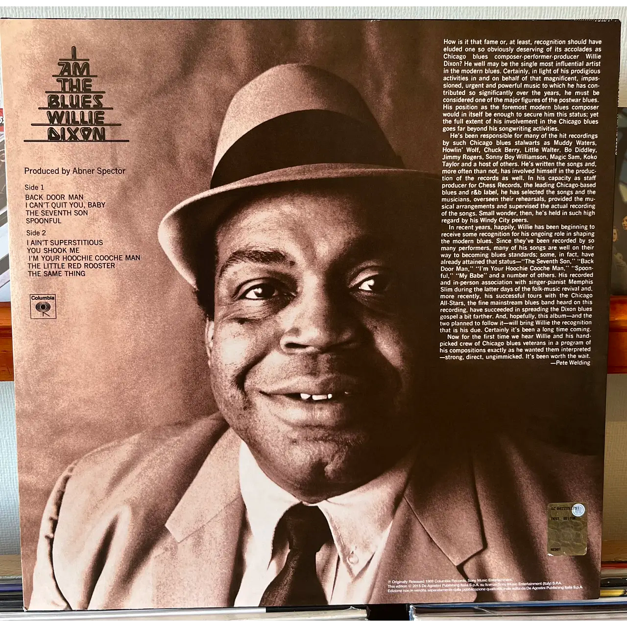 WILLIE DIXON I am the blues