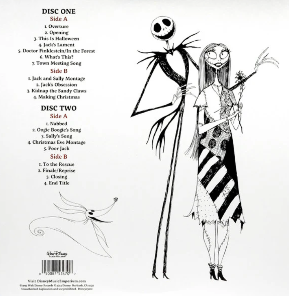 TIM BURTON The Nightmare Before Christmas