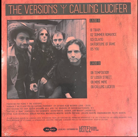THE VERSIONS Calling Lucifer