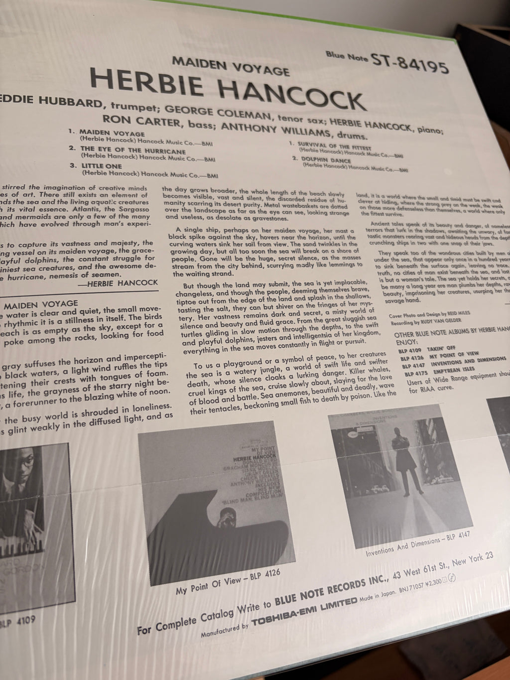 HERBIE HANCOCK Maiden Voyage