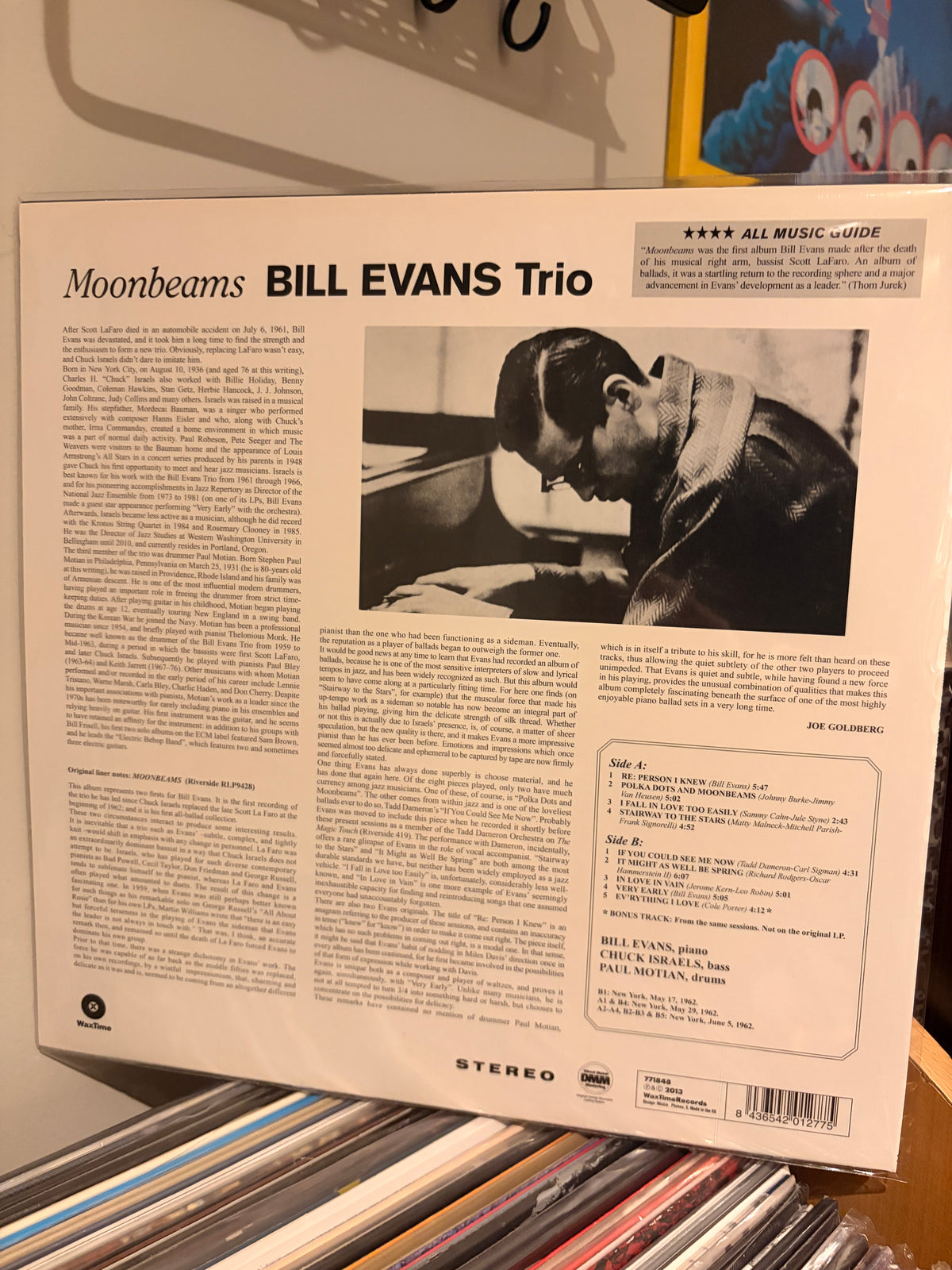THE BILL EVANS TRIO Moon Beams