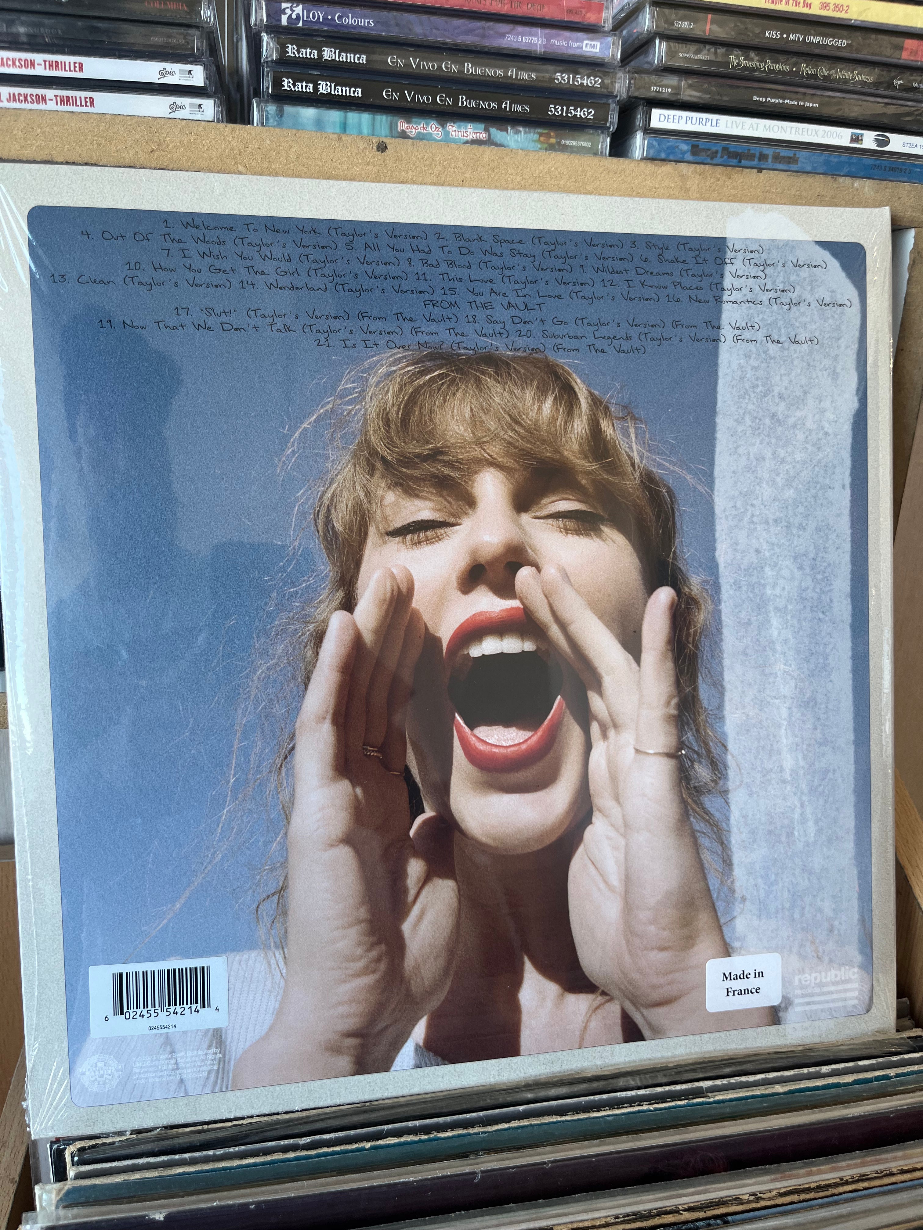 TAYLOR SWIFT Taylor`s Version 1989