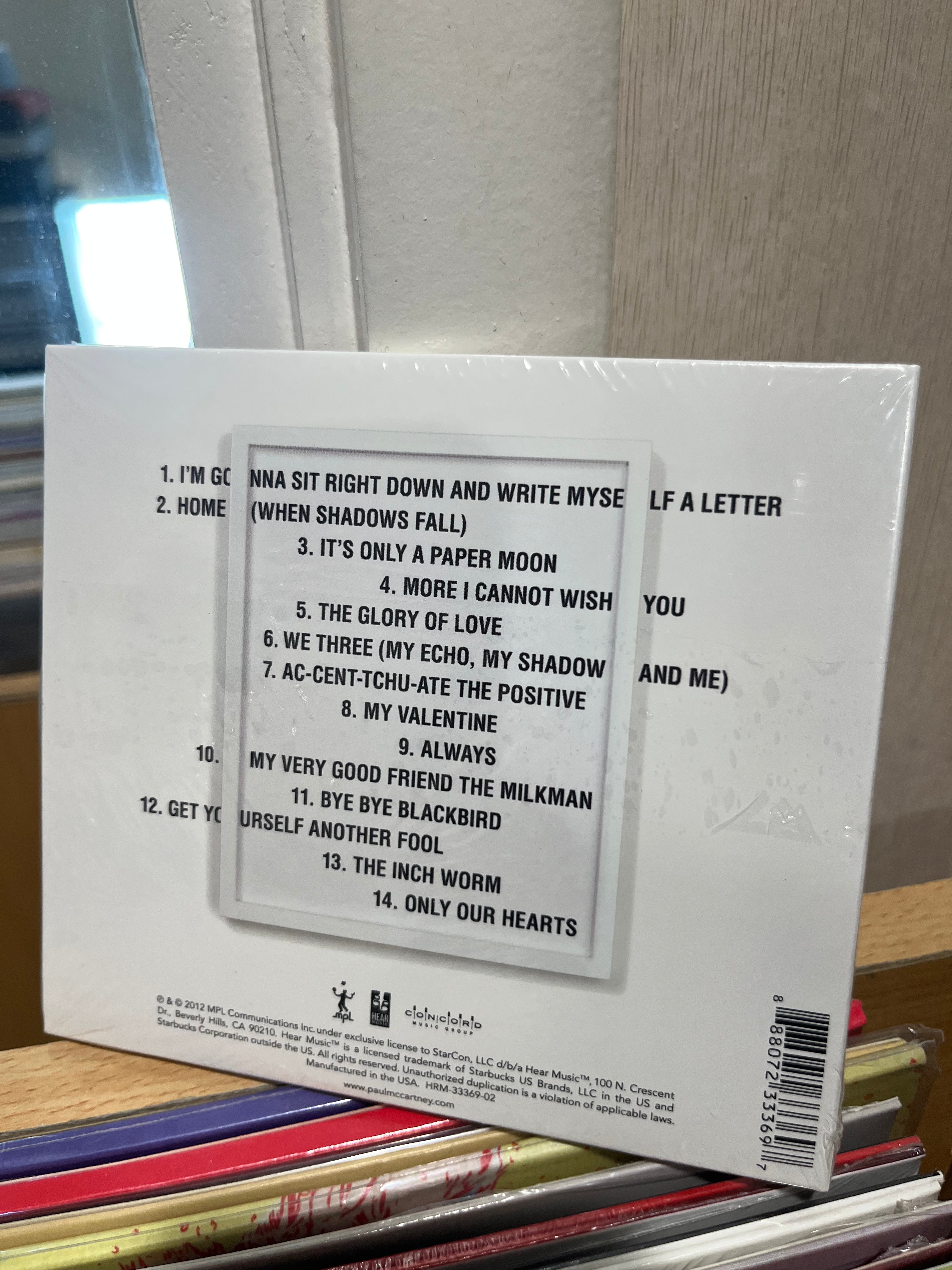 PAUL McCARTNEY Kisses on the bottom