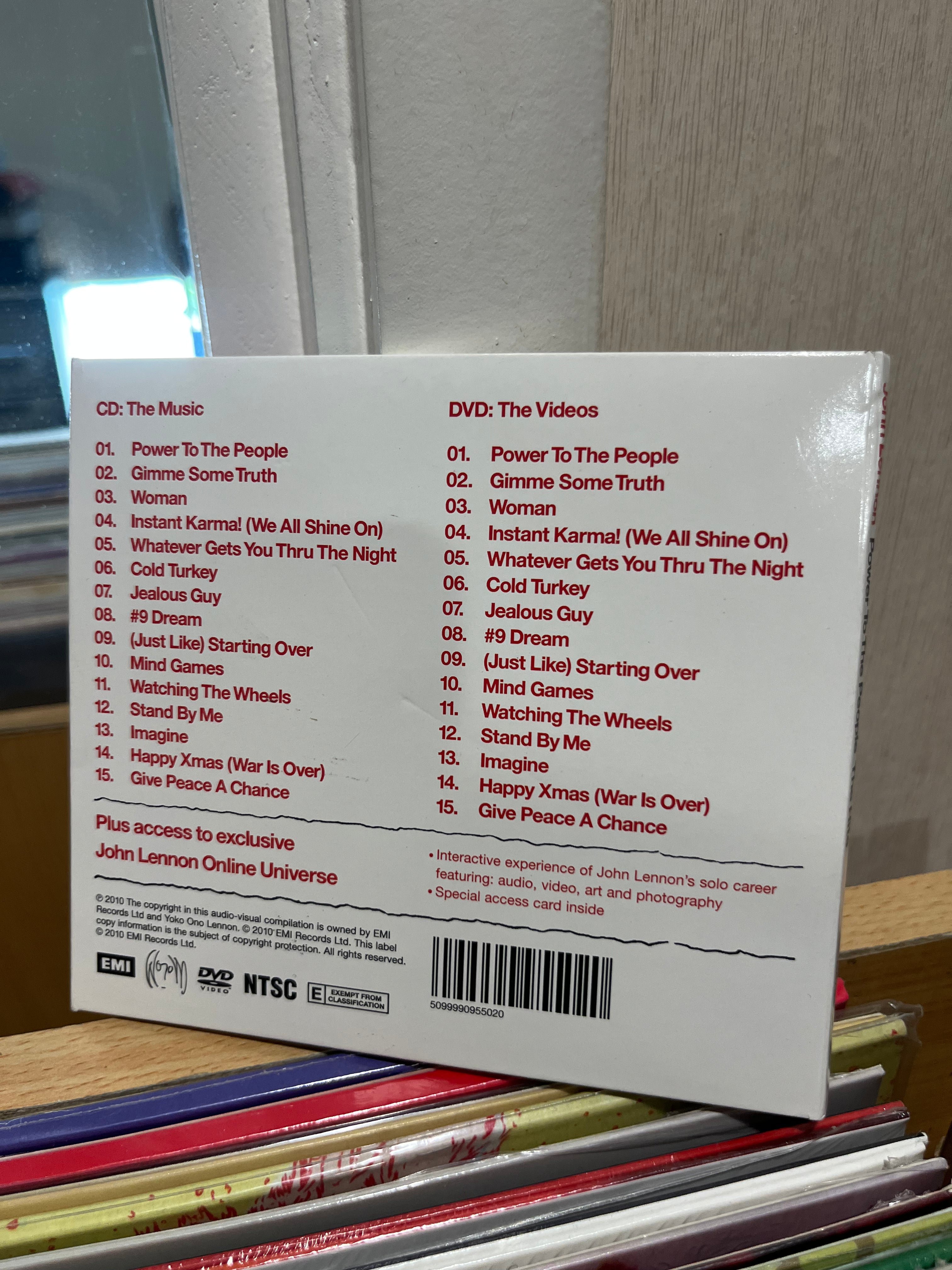 JOHN LENNON Power to the people the hits