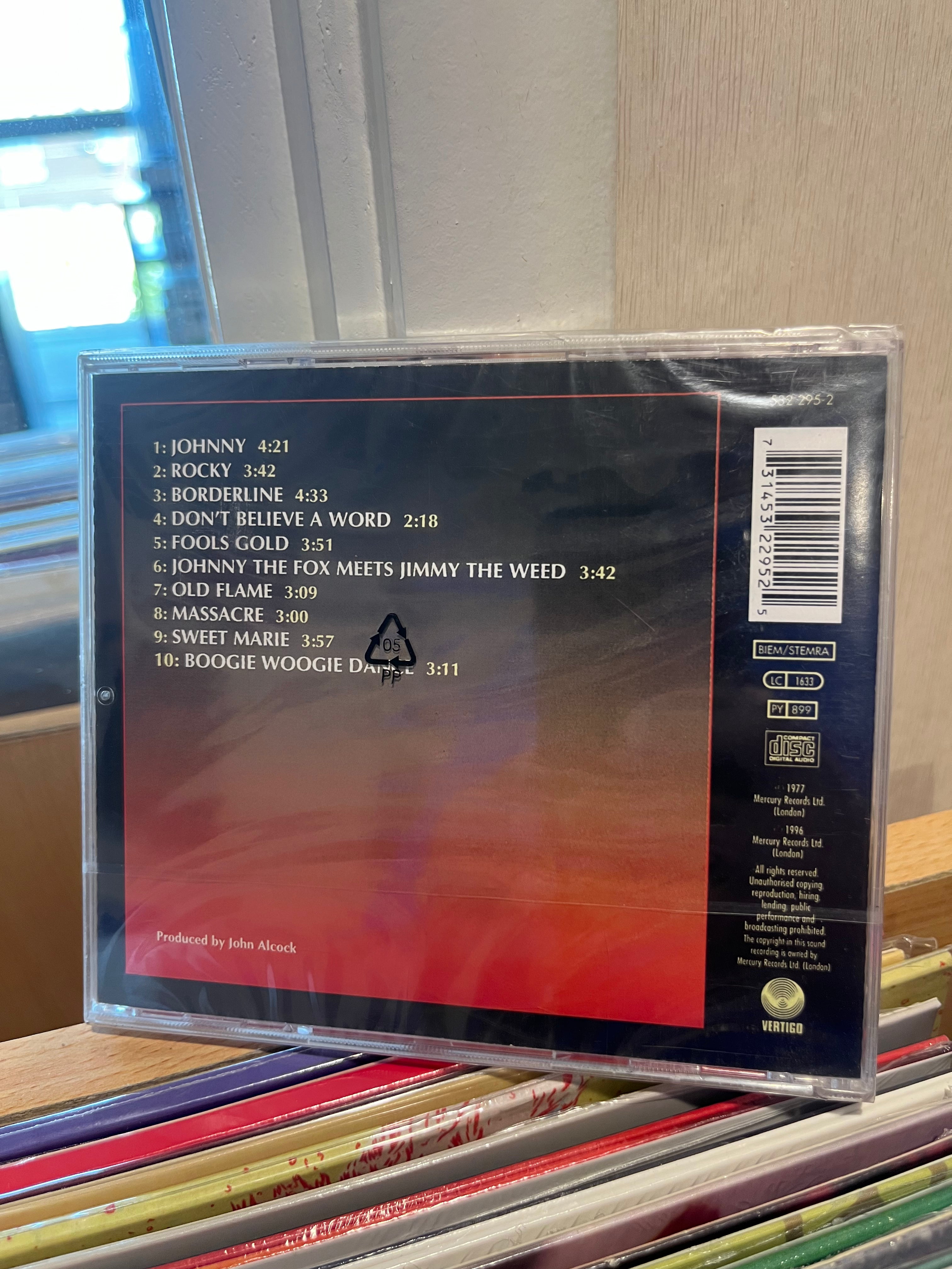 THIN LIZZY Johnny the fox