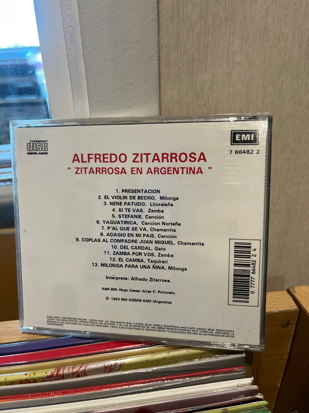 ALFREDO ZITARROSA Zitarrosa en Argentina