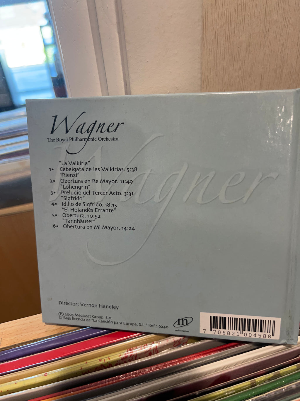 WAGNER Preludios y oberturas operísticas