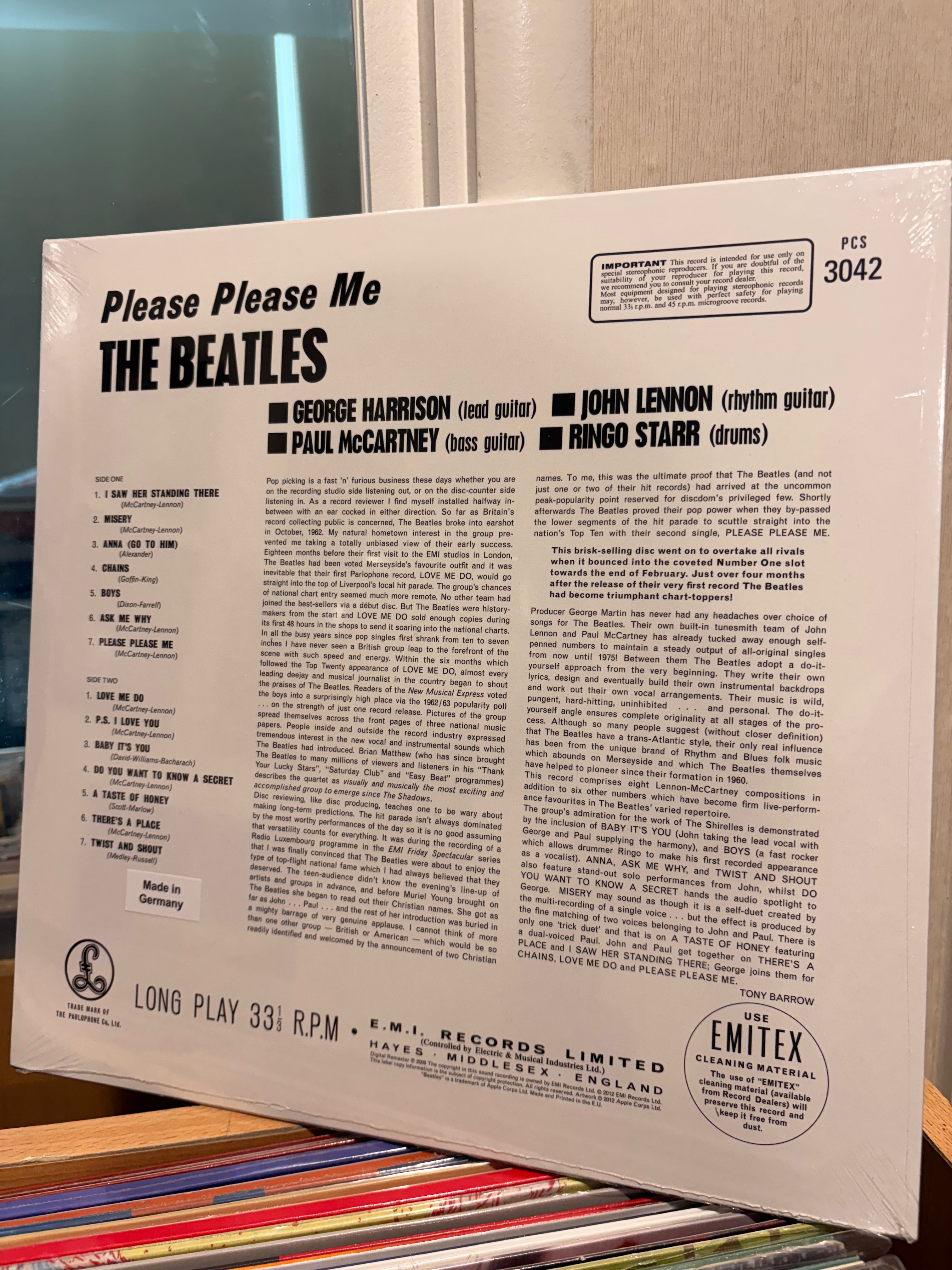 THE BEATLES please please me