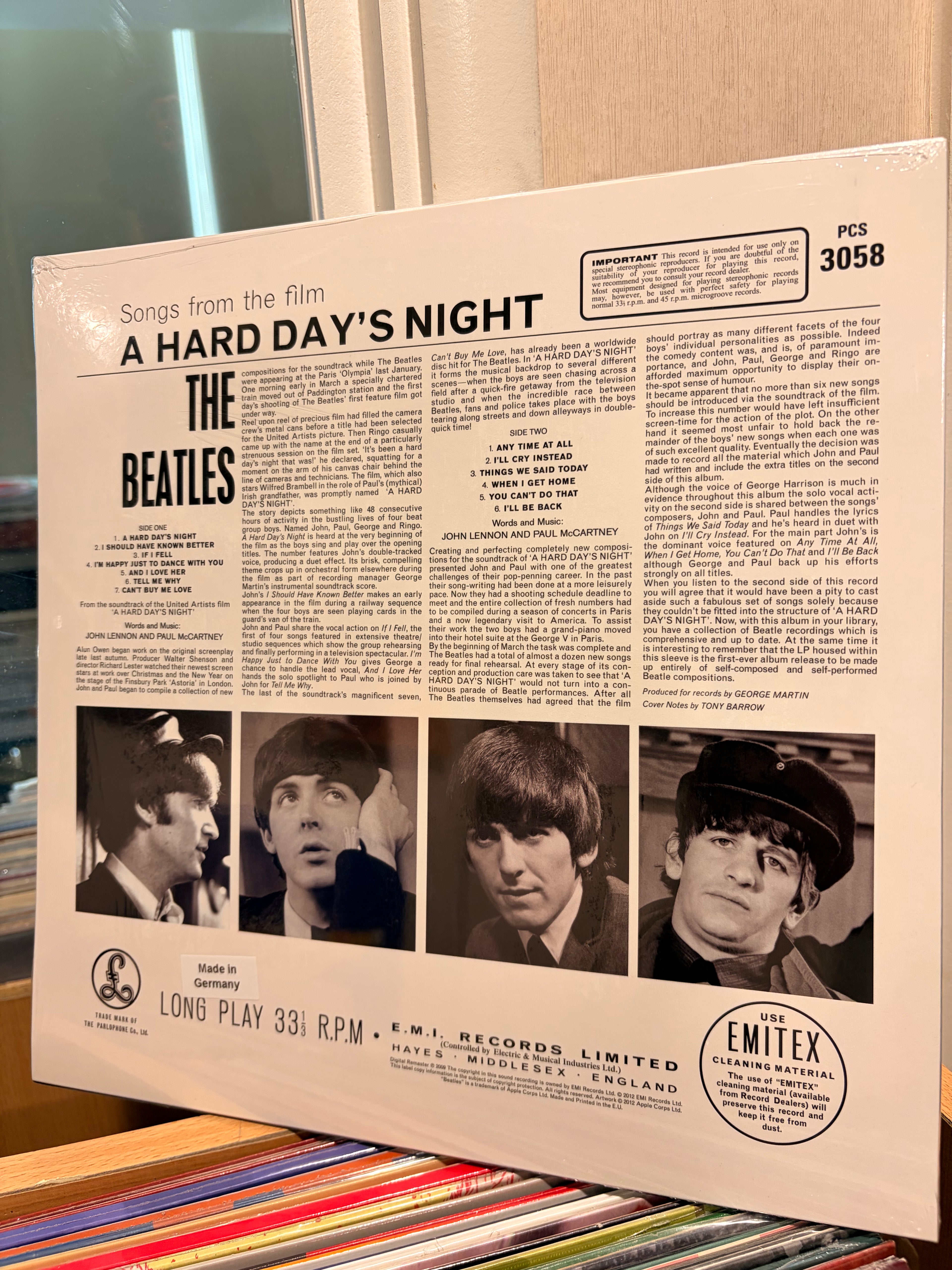 THE BEATLES A hard days night