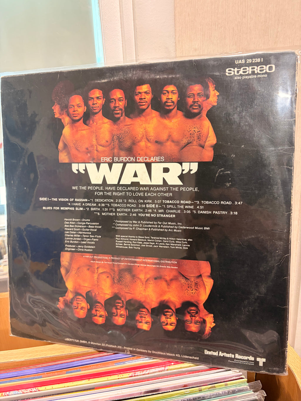 ERIC BURDON declares WAR