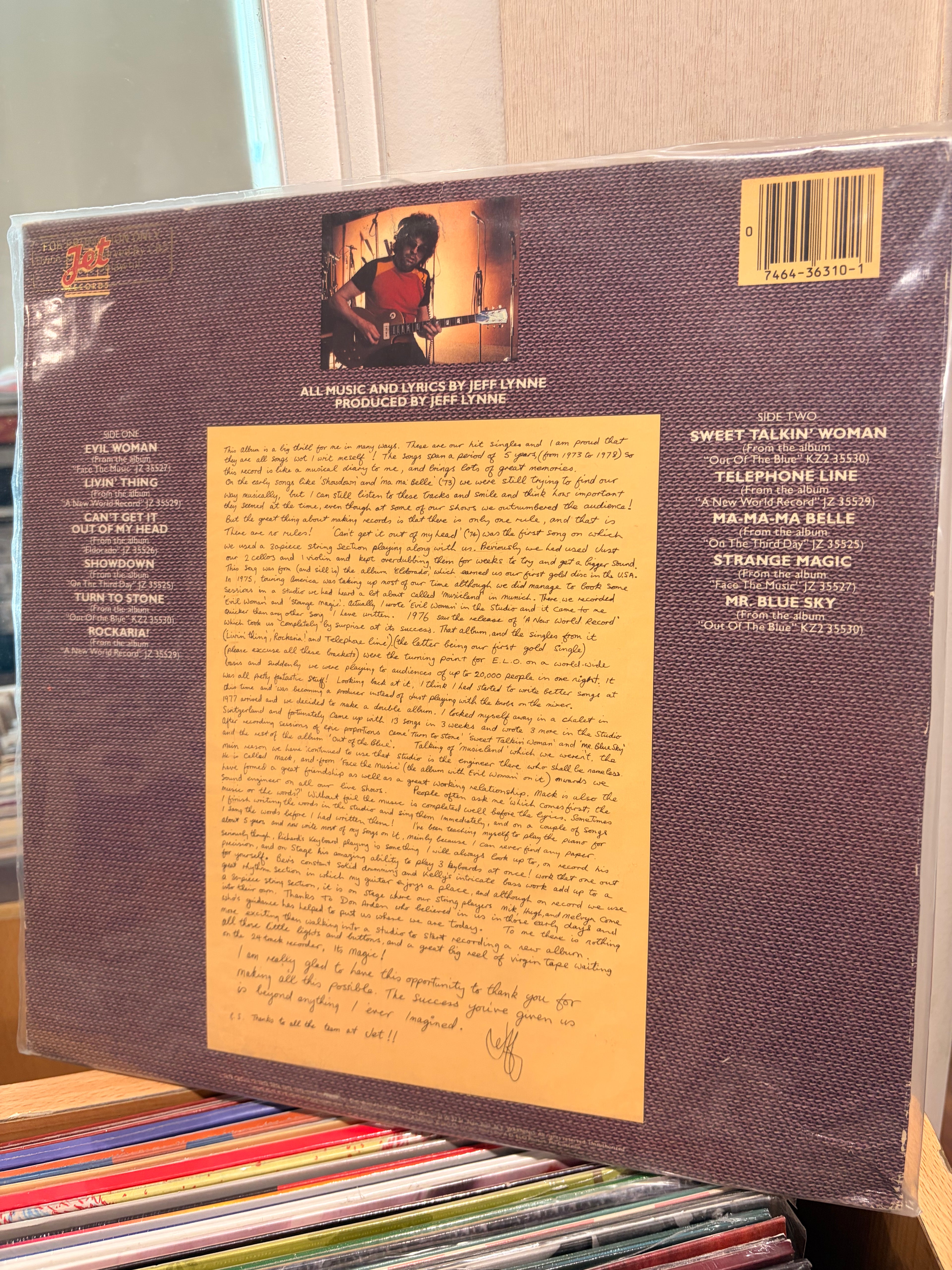 ELECTRIC LIGHT ORCHESTRA ELO´S Greatest Hits