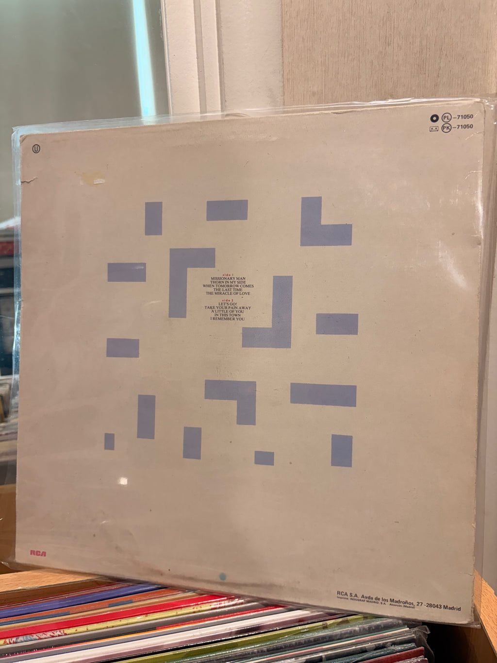 EURYTMICS Revenge