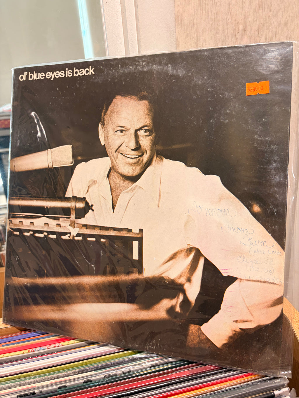 FRANK SINATRA Ol´blue eyes is back