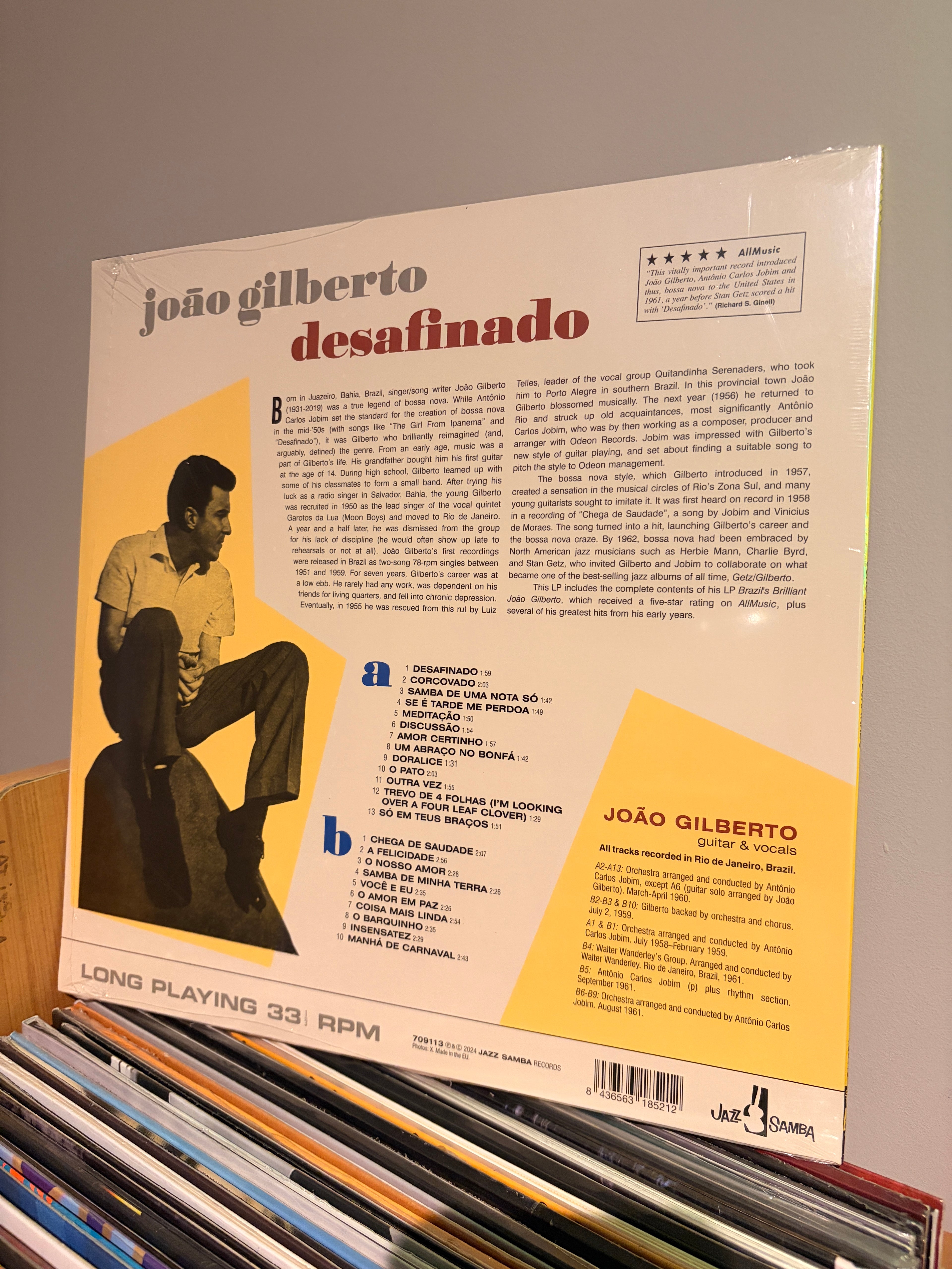 JOAO GILBERTO Desafinado
