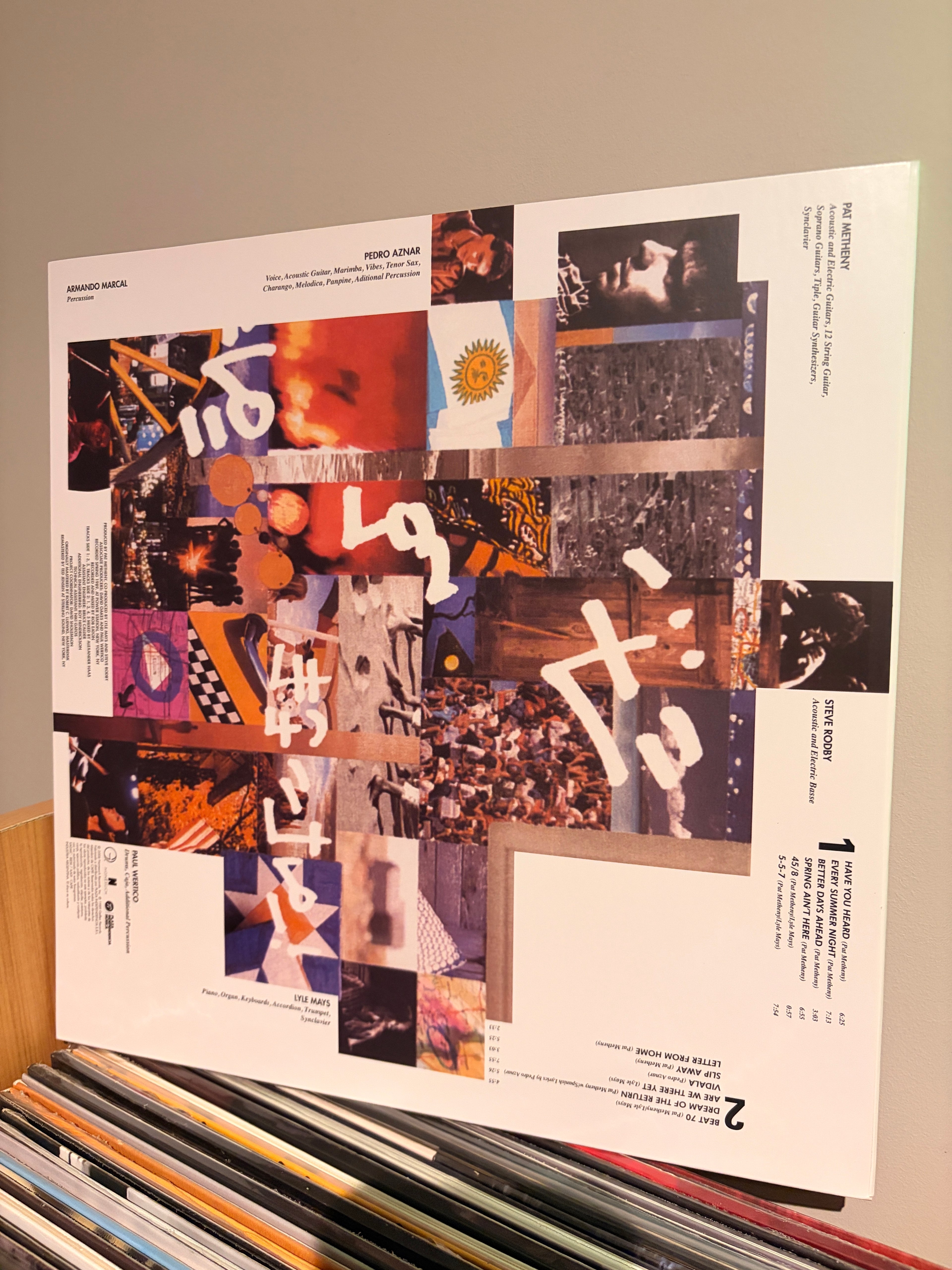 PAT MATHENY GROUP Letter from home