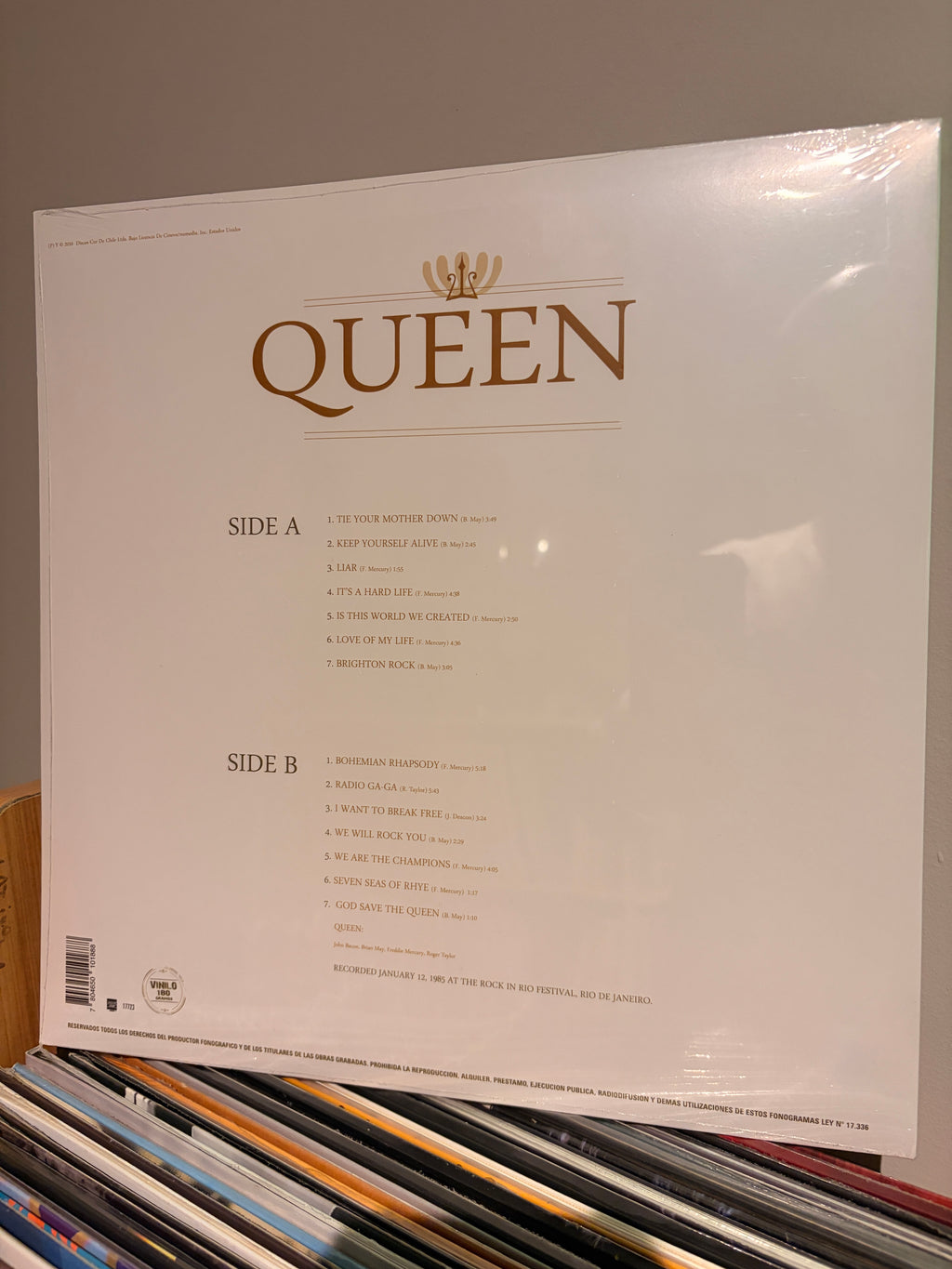 QUEEN Rock you from rio 1985