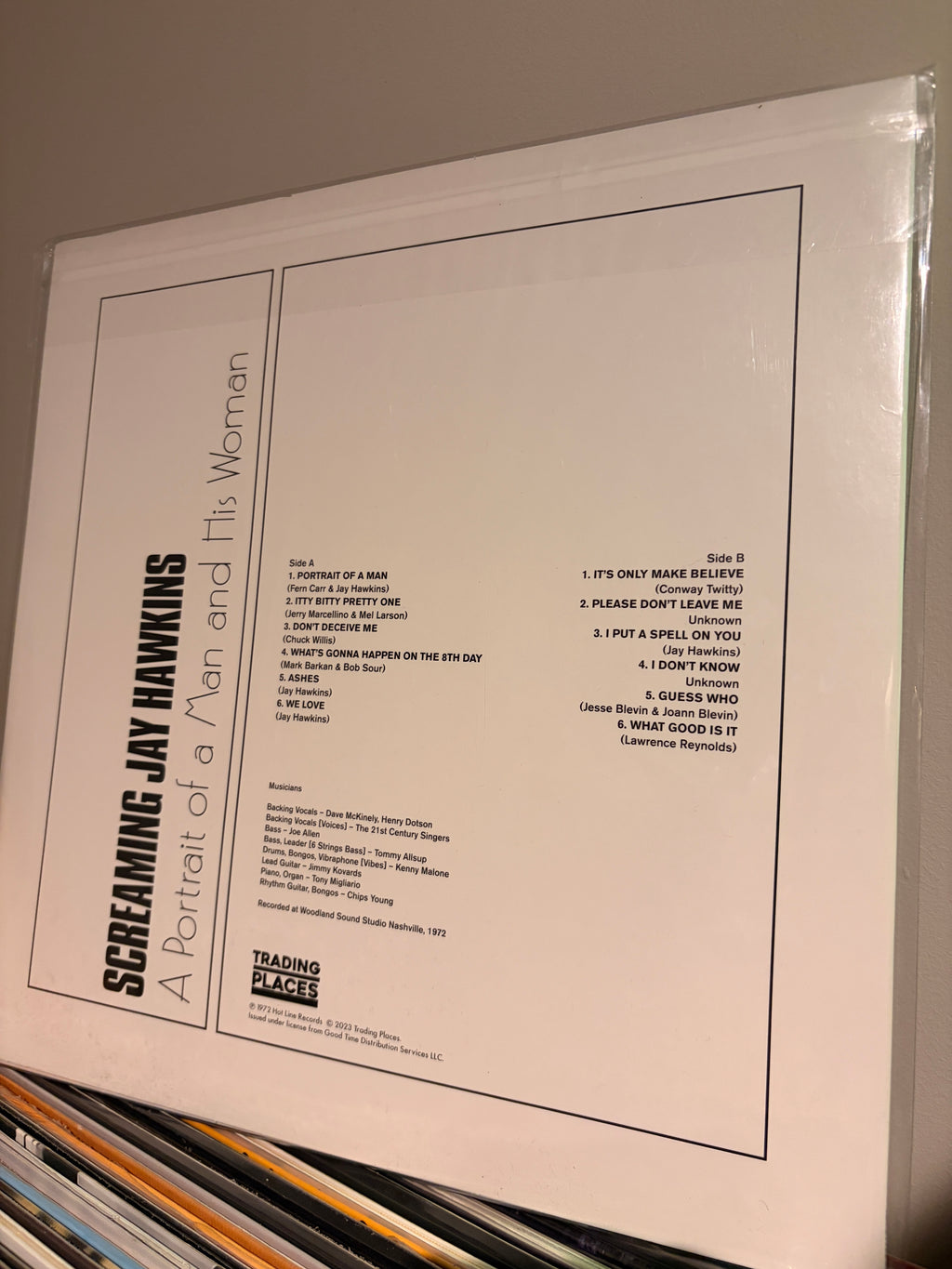 SCREAMIN´JAY HAWKINS Aportrait of a man