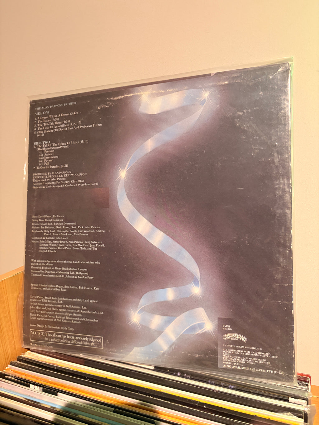 THE ALAN PARSONS PROJECT Tales of mystery and imagination- Edgar Alan Poe