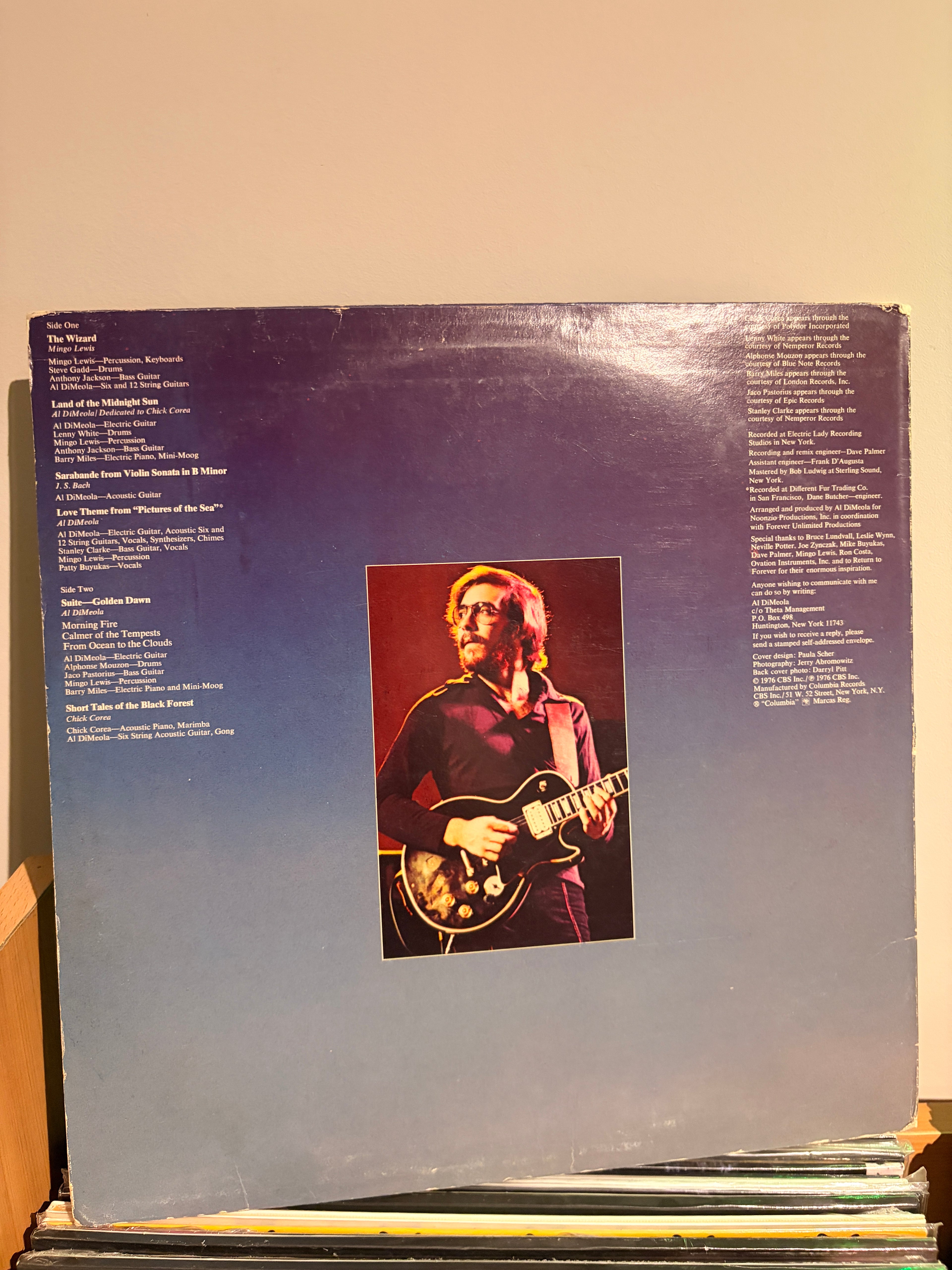 AL DI MEOLA Land of the midnight sun