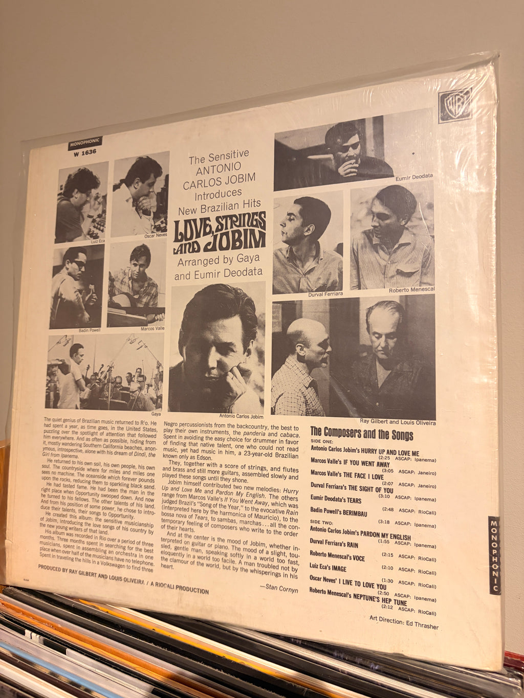 ANTONIO CARLOS JOBIM Love, strings and Jobim