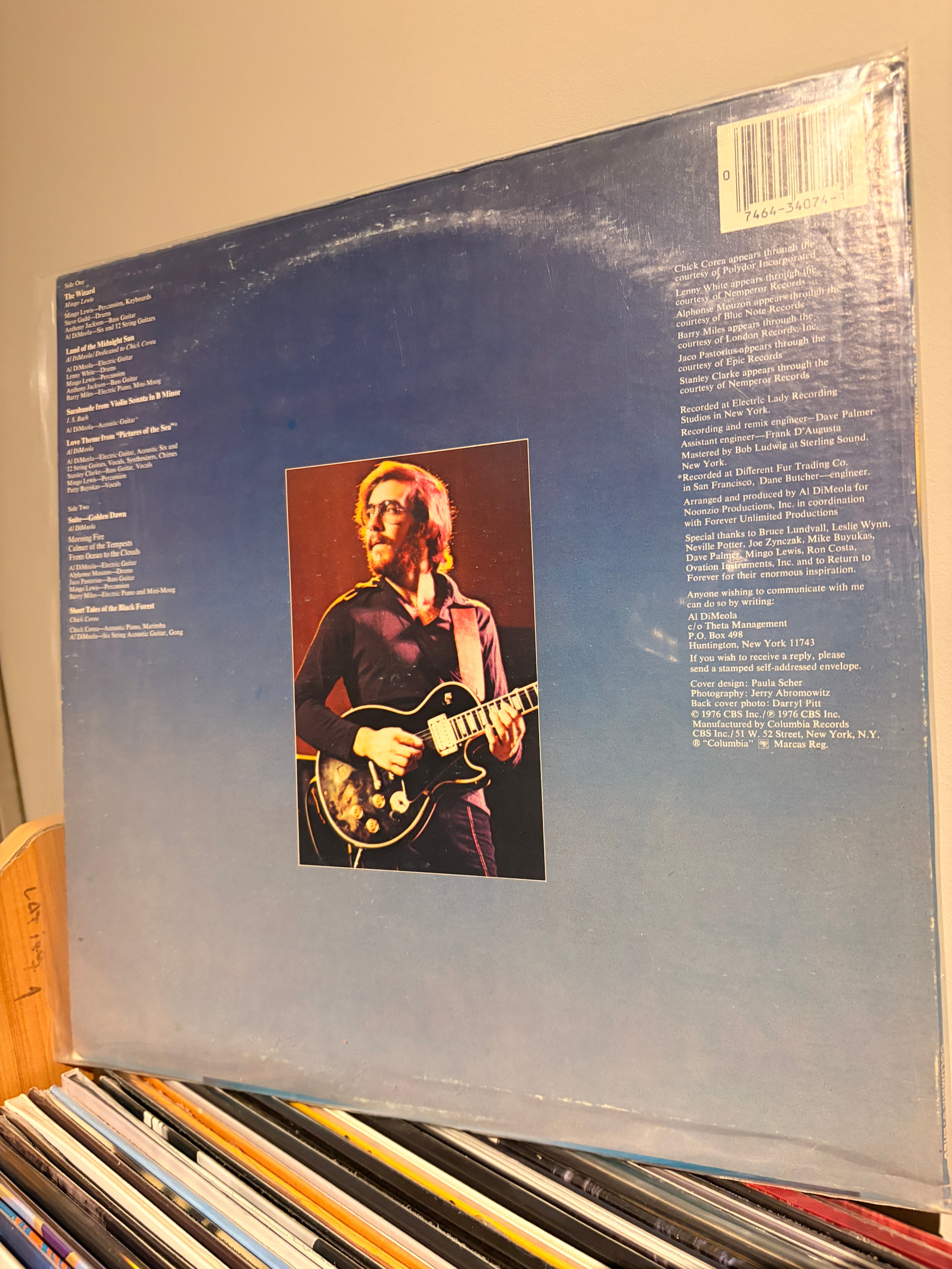 AL DI MEOLA Land of the midnight sun