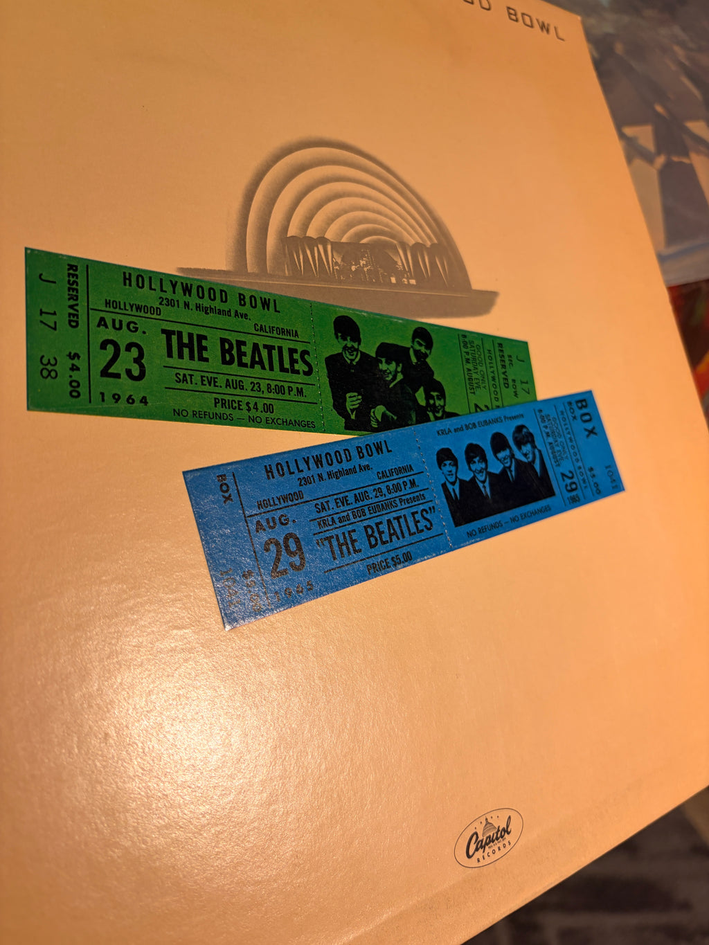 THE BEATLES At the Hollywood Bowl