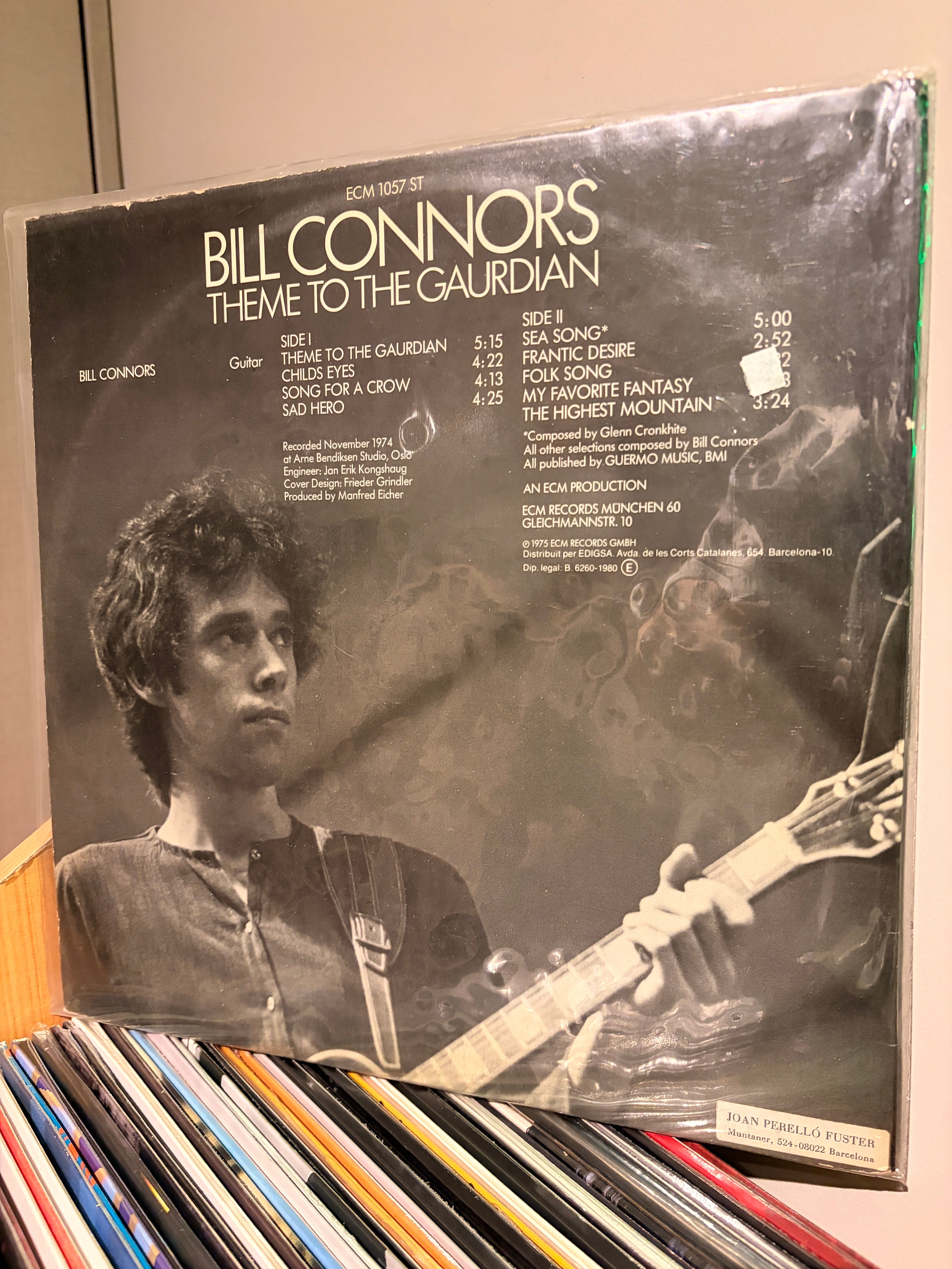 BILL CONNORS Theme to the gaurdian