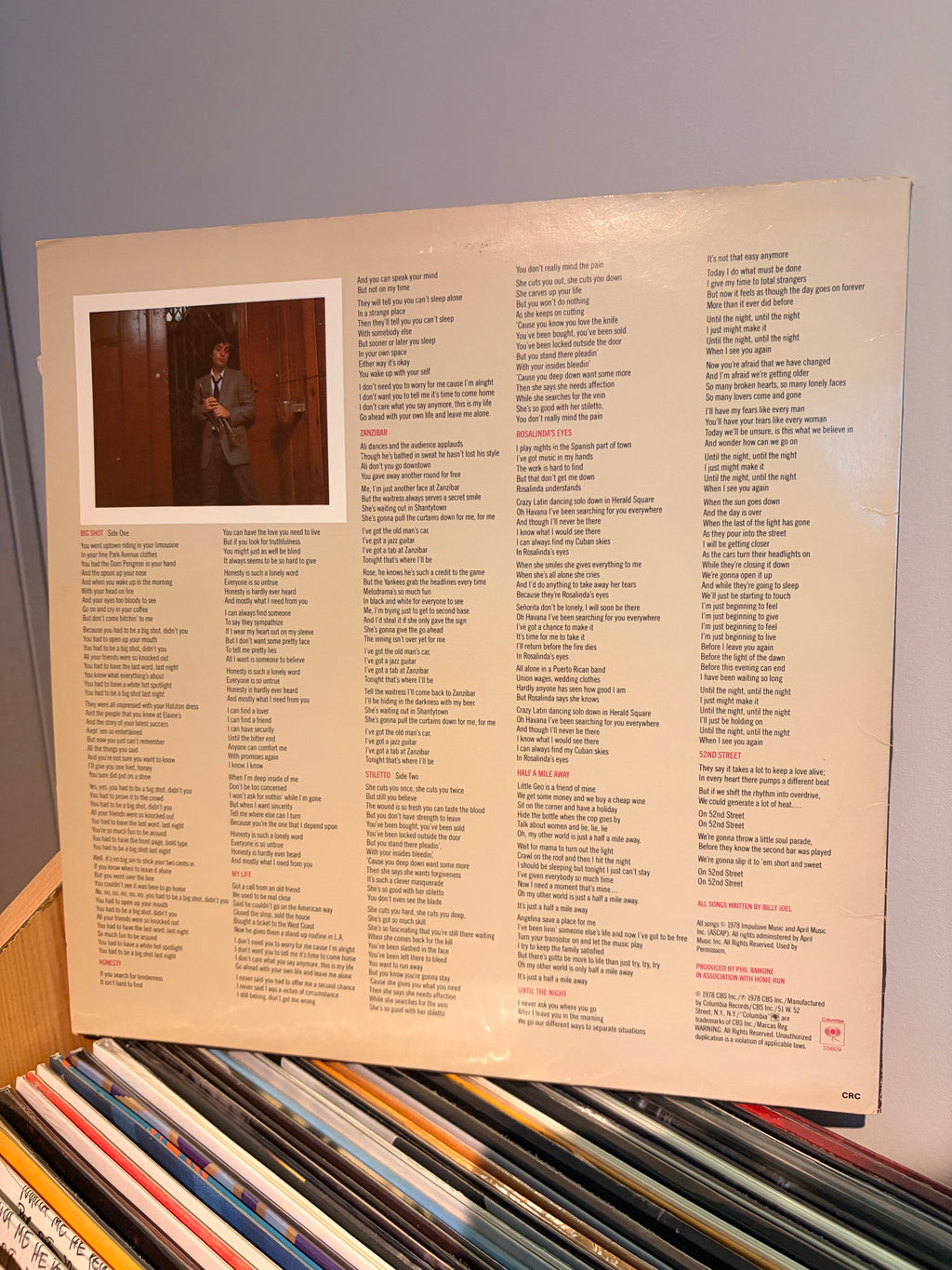 BILLY JOEL 52nd Street