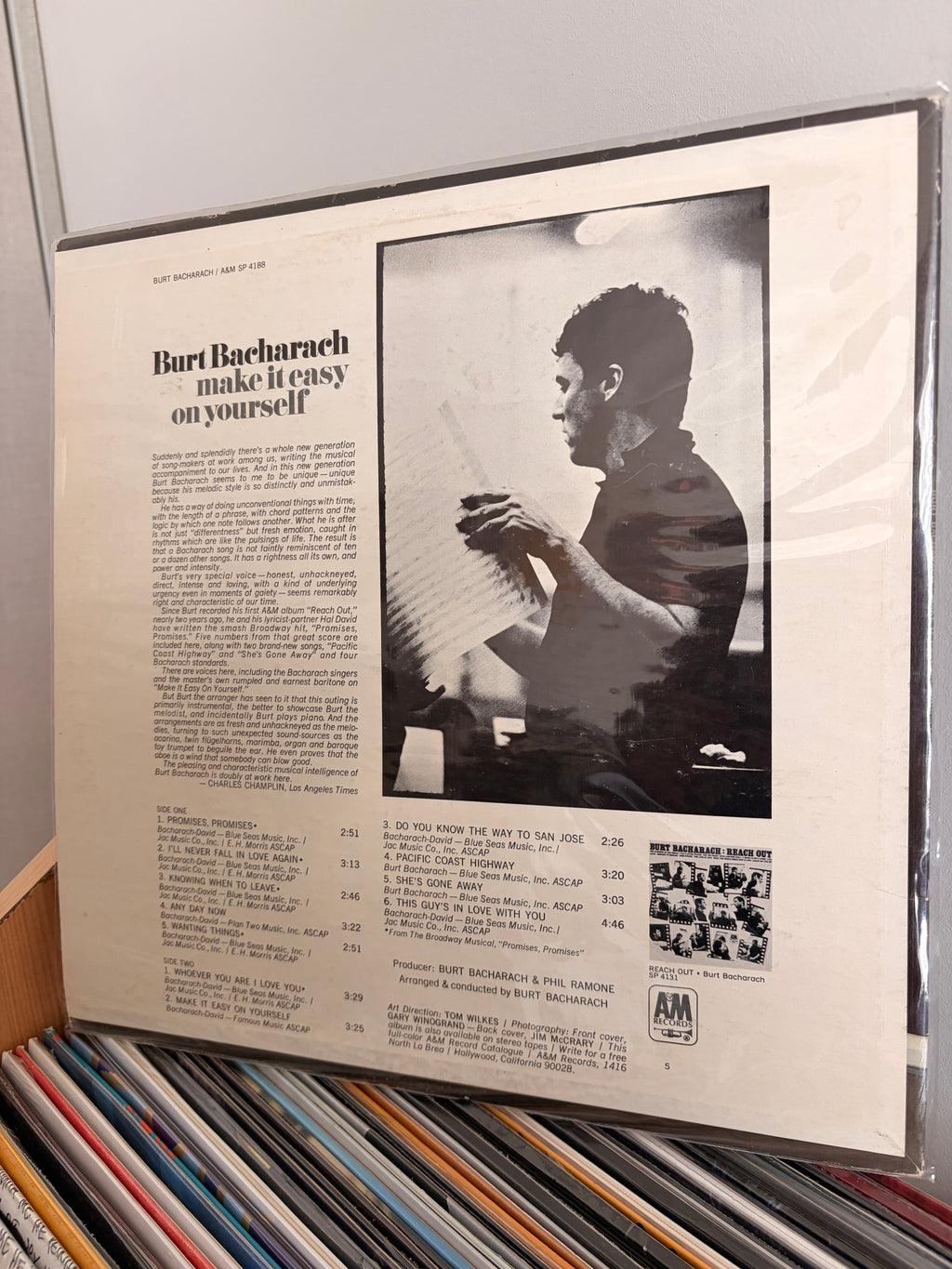 BURT BACHARACH make it easy on yourself