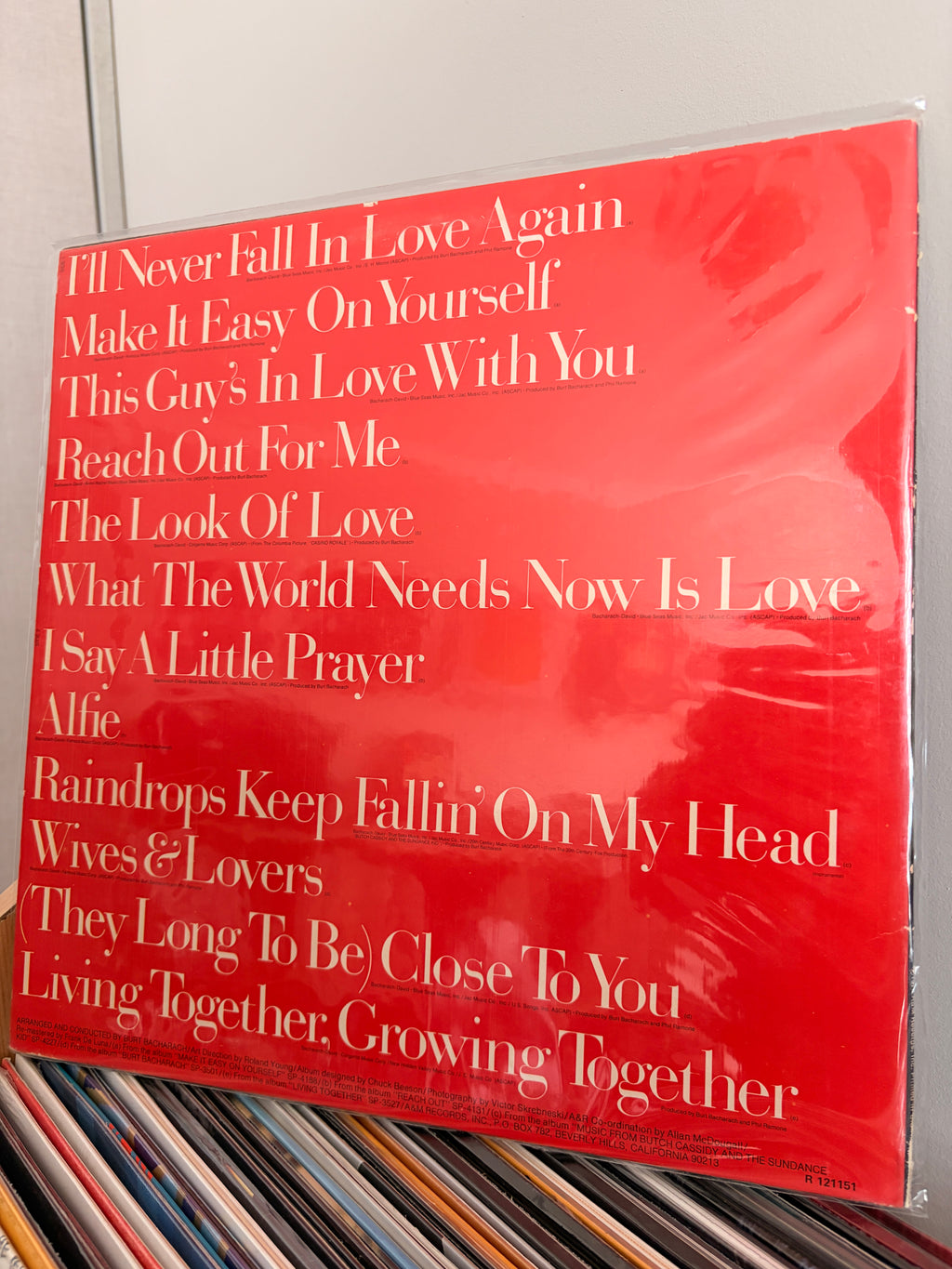BURT BACHARACH`S BURT Greatest Hits