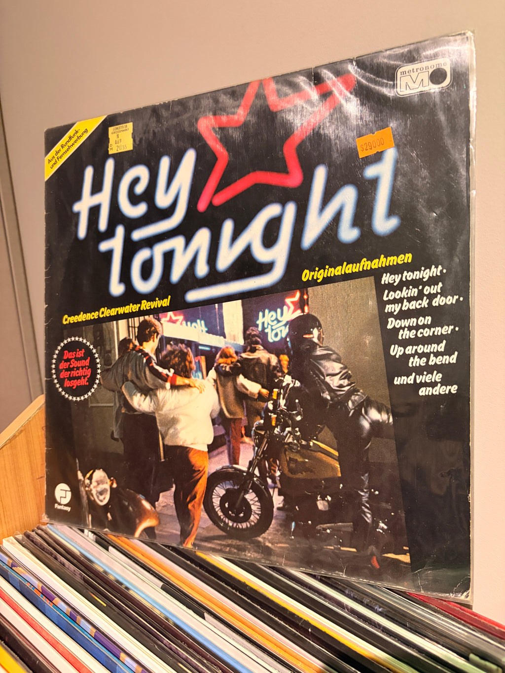 CREEDENCE Hey tonight