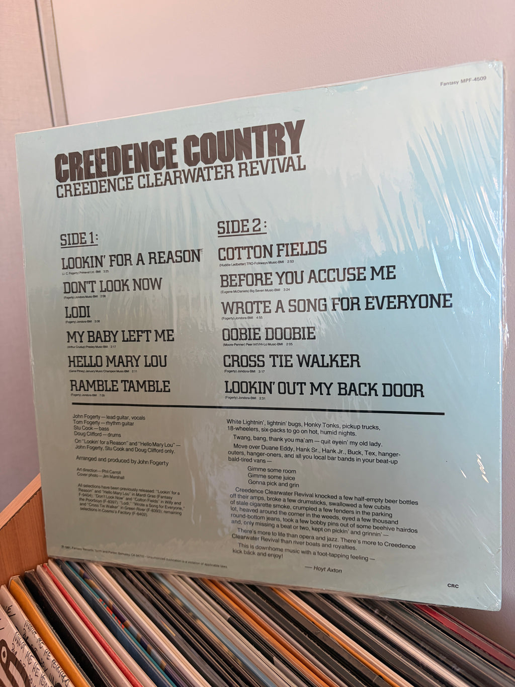 CREEDENCE COUNTRY