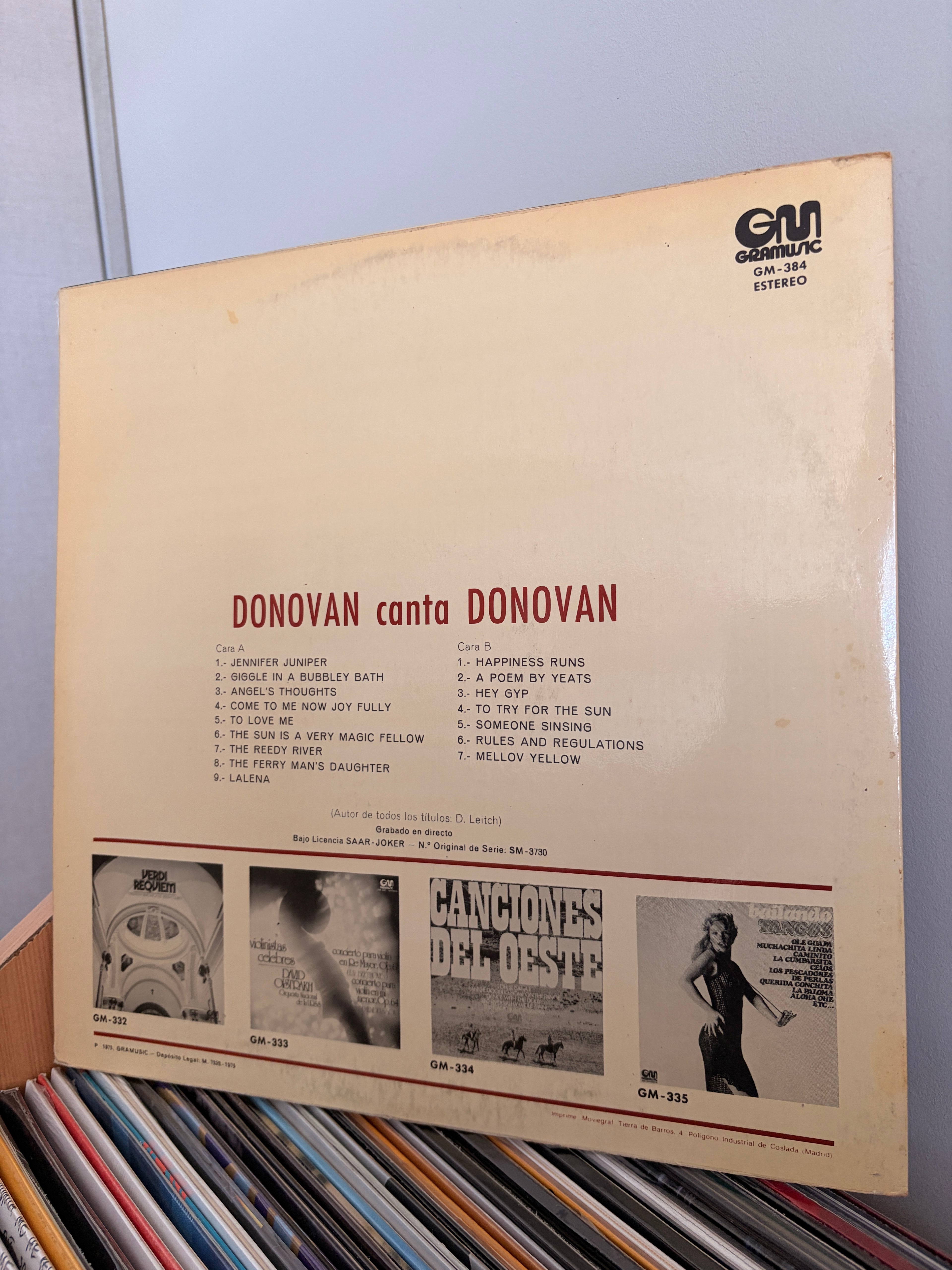 DONOVAN canta DONOVAN