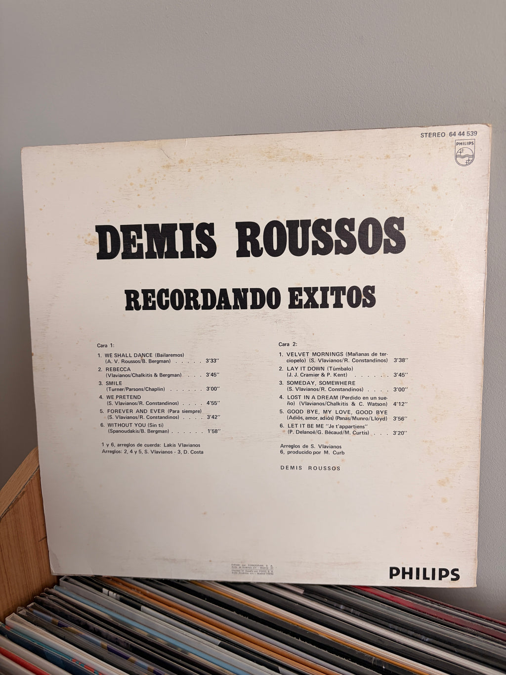 DEMIS ROUSSOS Recordando éxitos