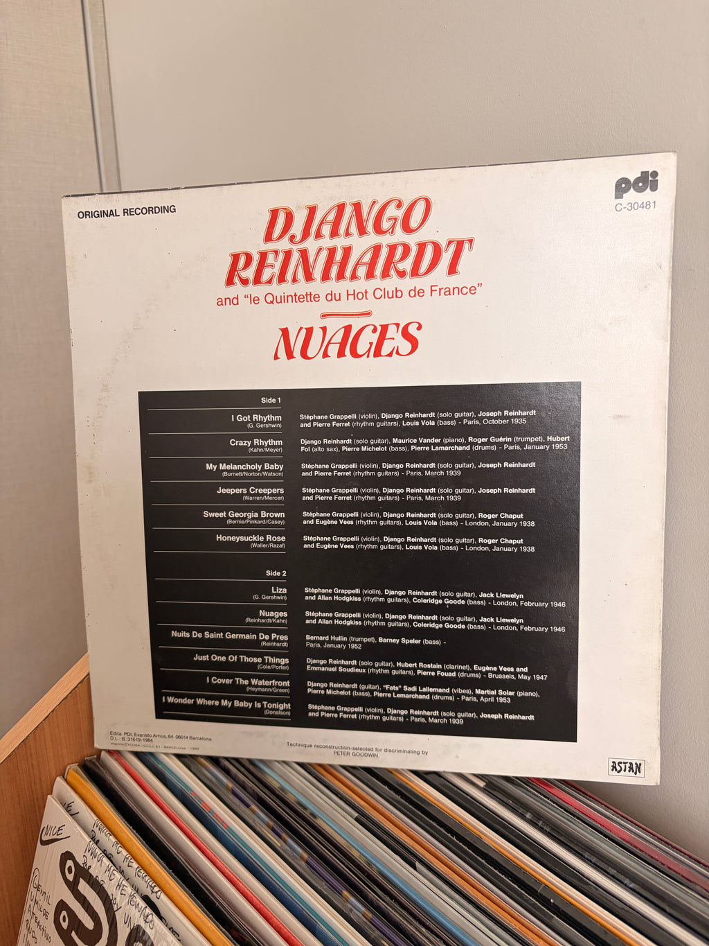 DJANGO REINHARDT Nuages