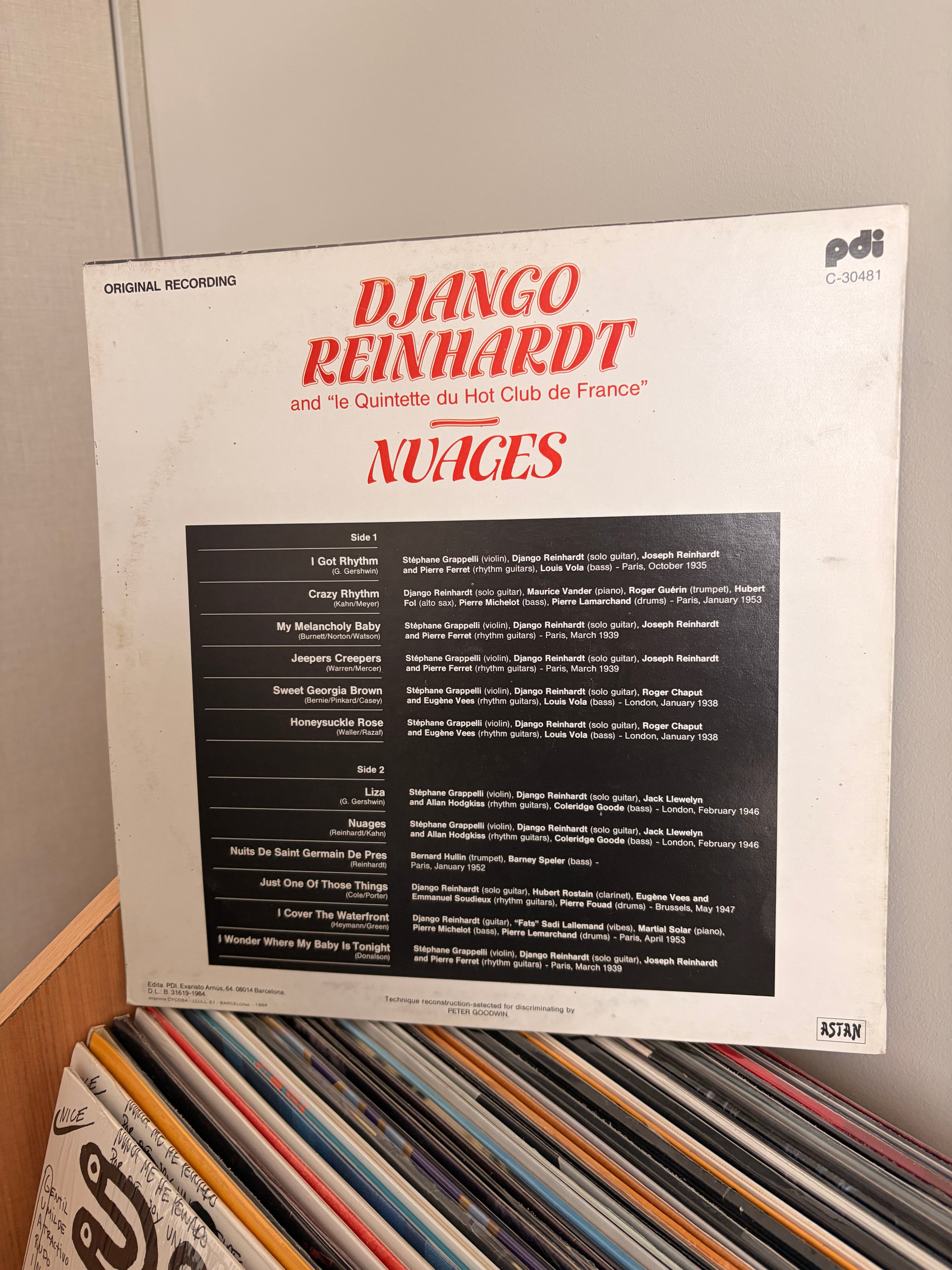 DJANGO REINHARDT Nuages