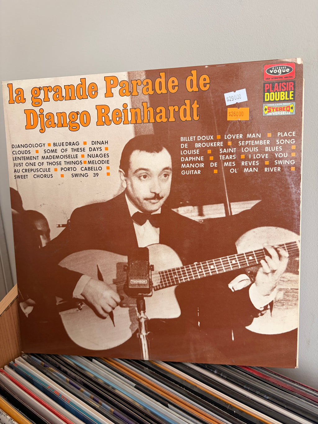DJANGO REINHHARDT La grande para de