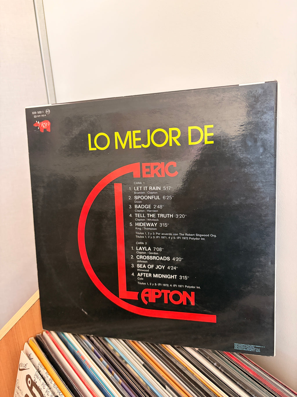 ERIC CLAPTON Lo mejor de