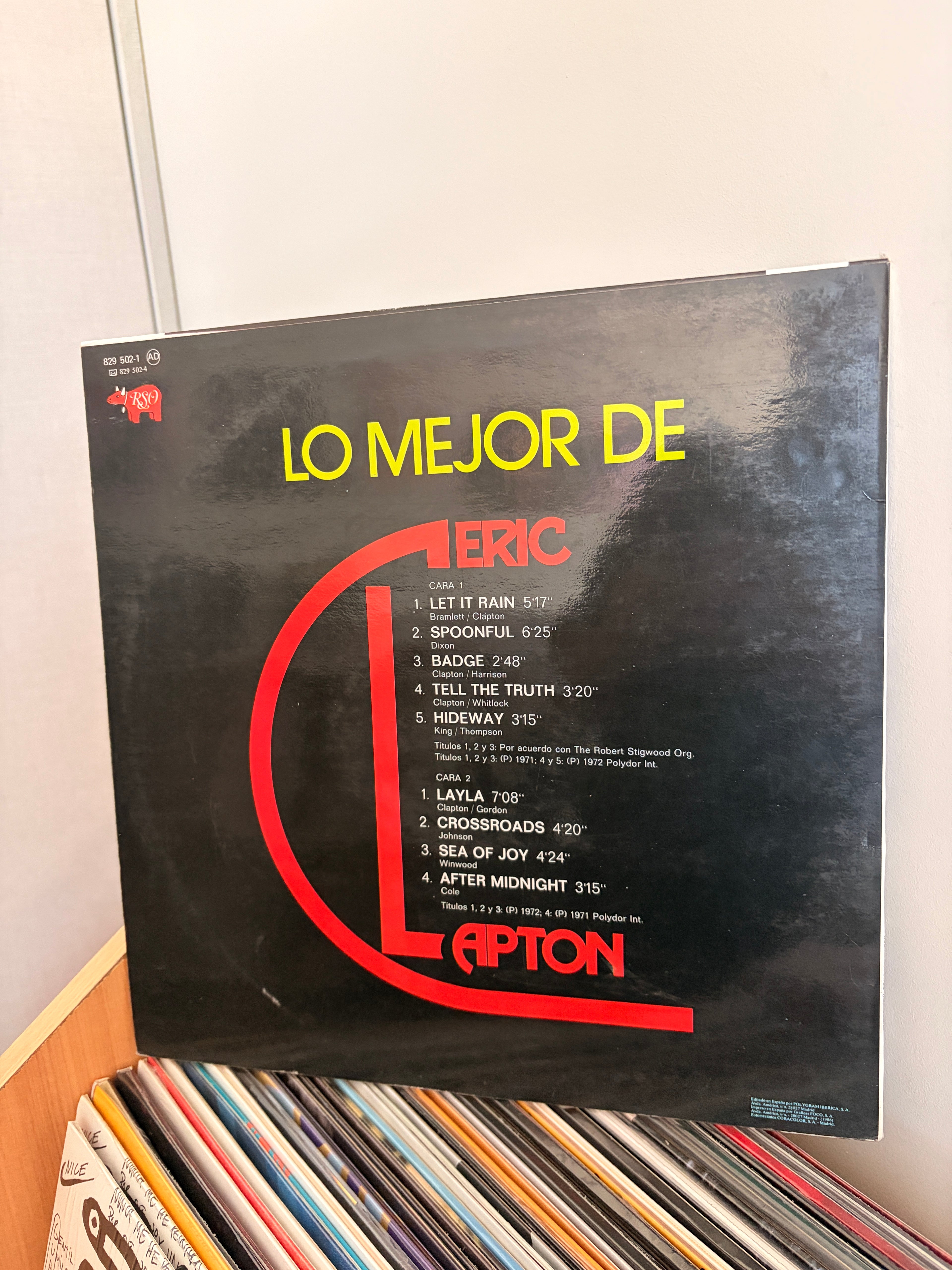 ERIC CLAPTON Lo mejor de