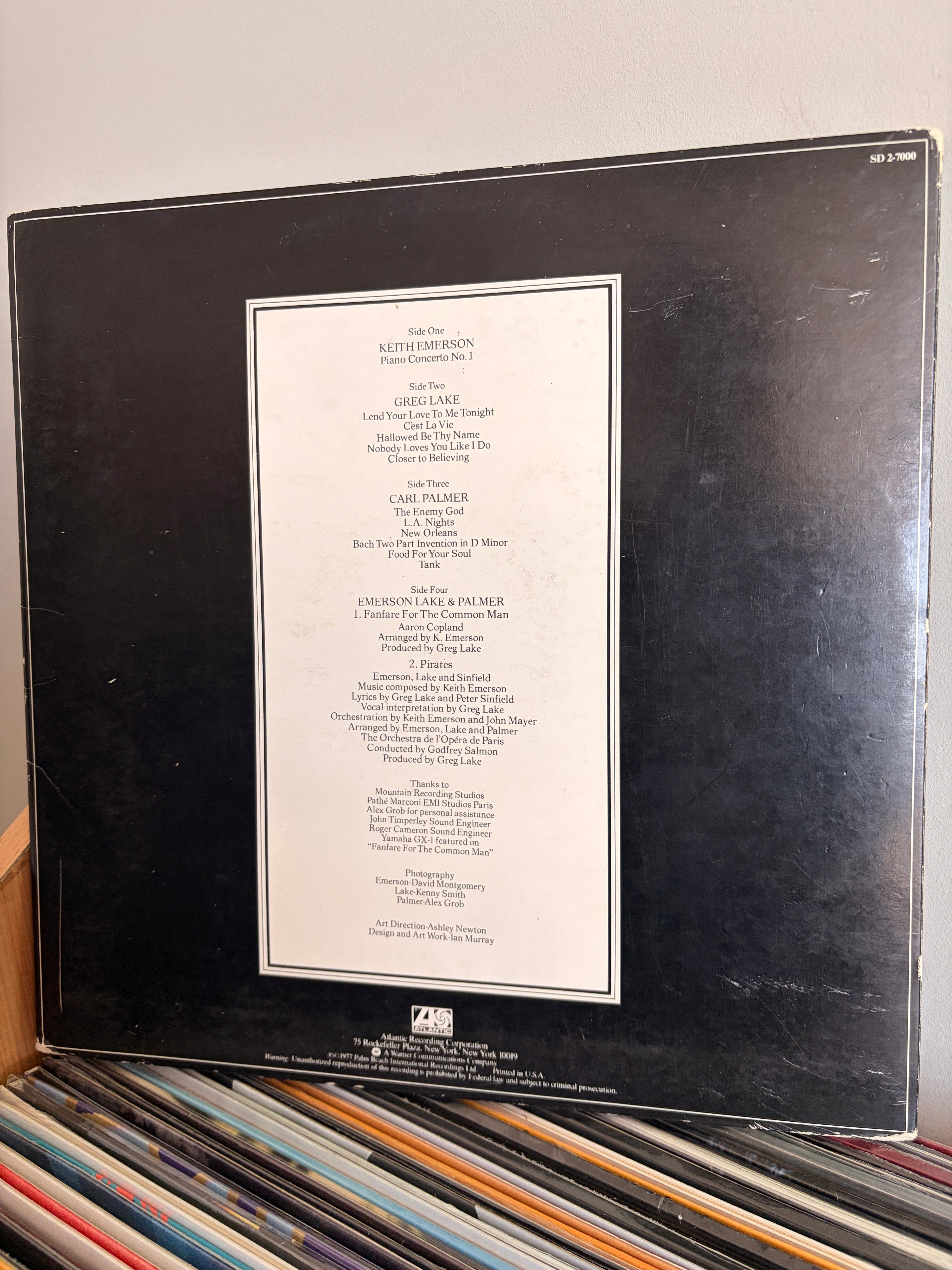 EMERSON LAKE & PALMER Works volume 1